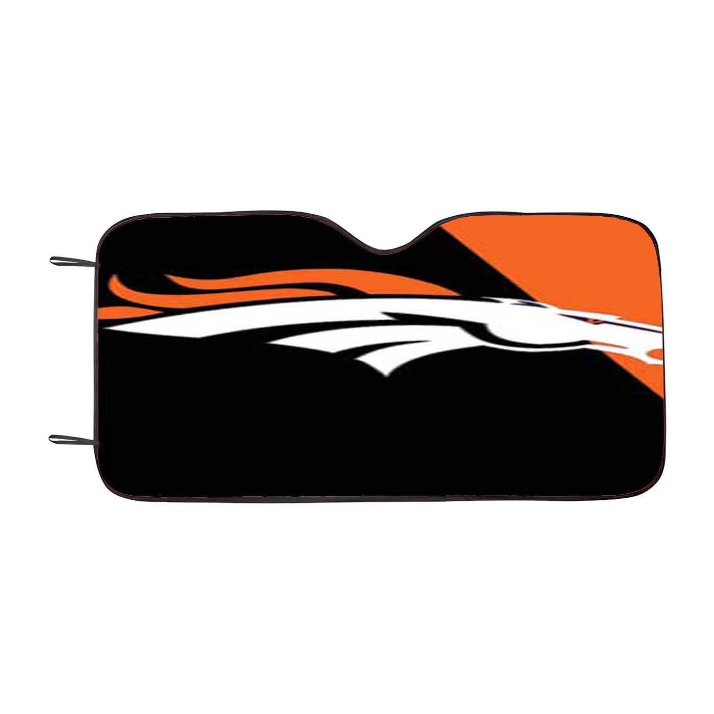 Denver Broncos Orange And Blue Car Auto Sun Shade Windshield Cover