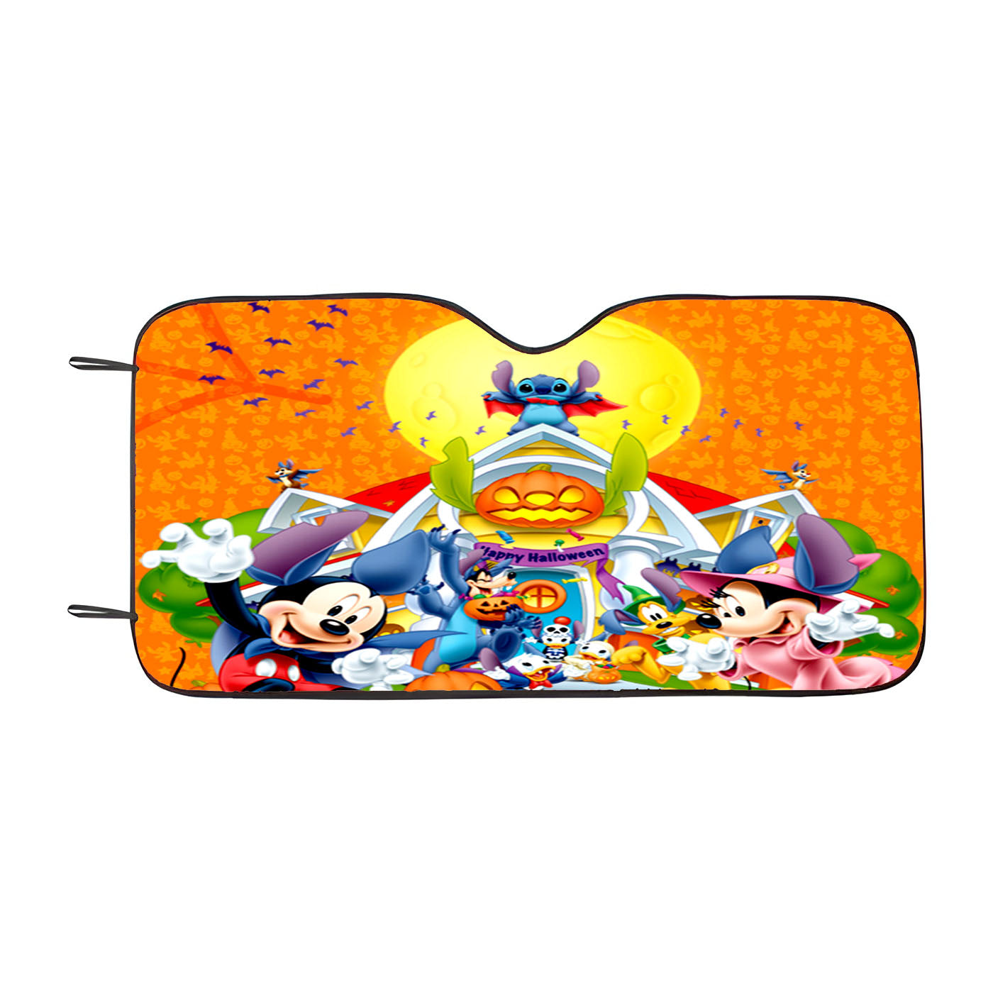 Disney Halloween Party Car Auto Sun Shade Windshield Cover