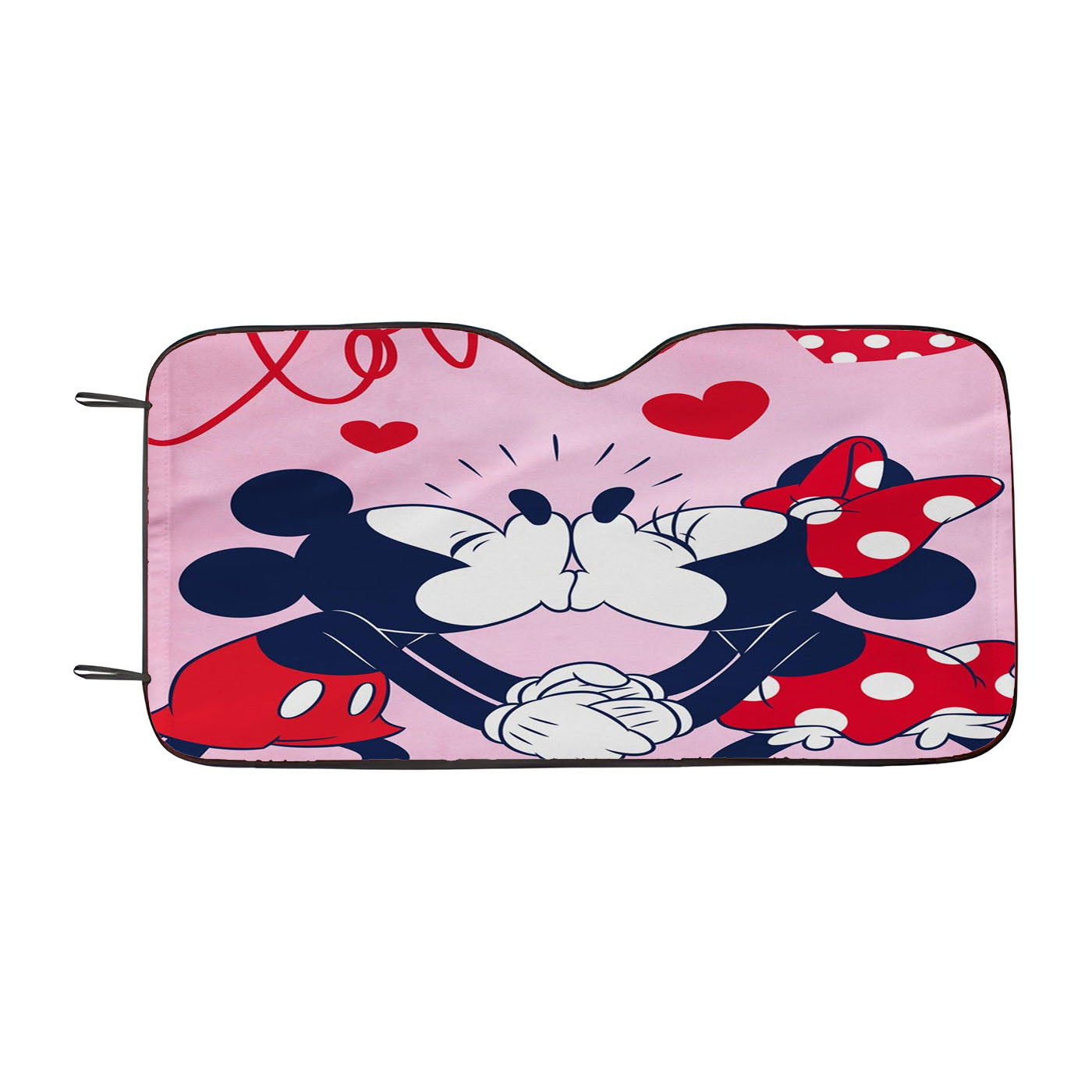 Disney Mickey And Minnie Love Car Auto Sun Shade Windshield Cover