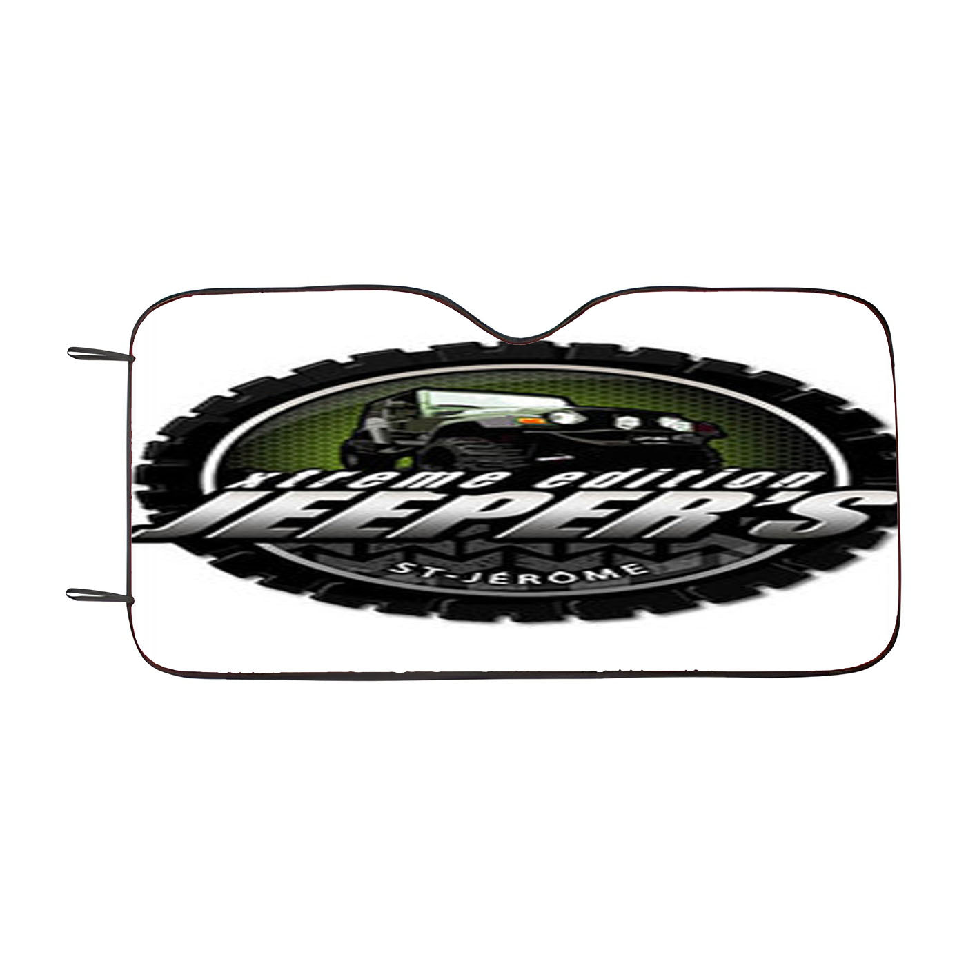 Extreme Edition Jeepers Car Auto Sun Shade Windshield Cover
