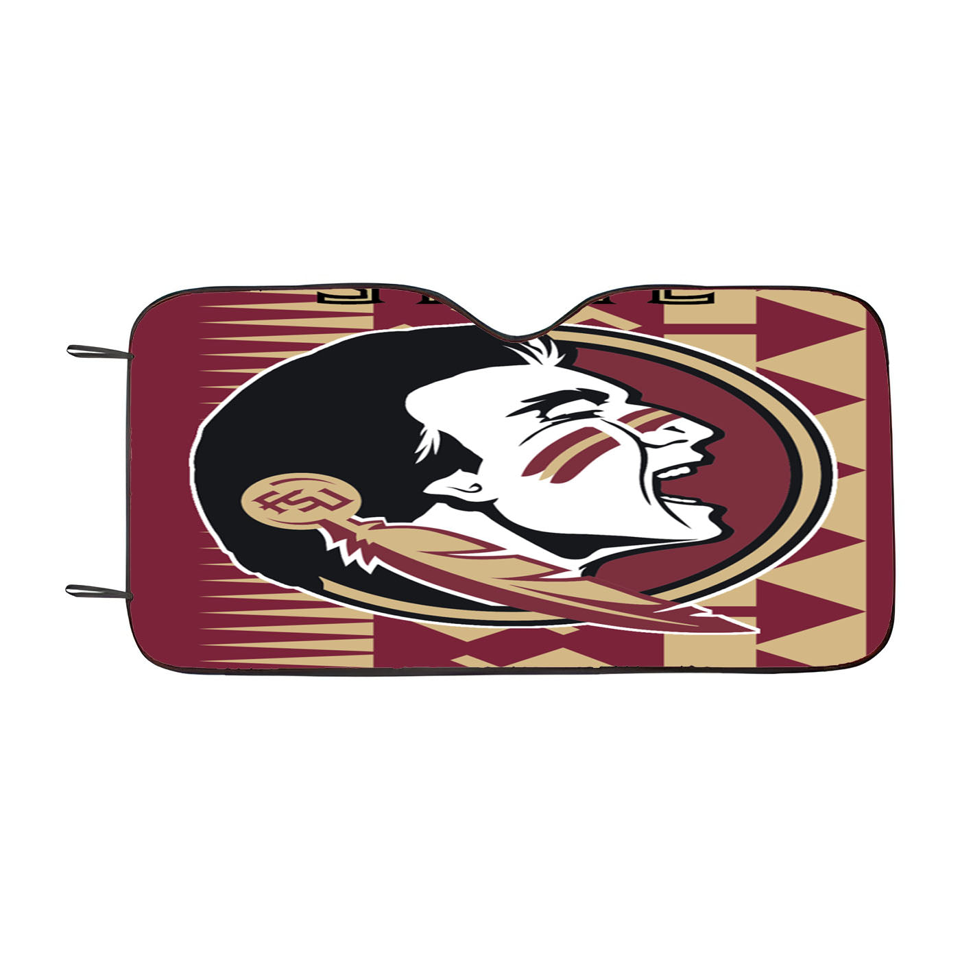 Florida States Seminols Aztec Wallpaper Car Auto Sun Shade Windshield Cover
