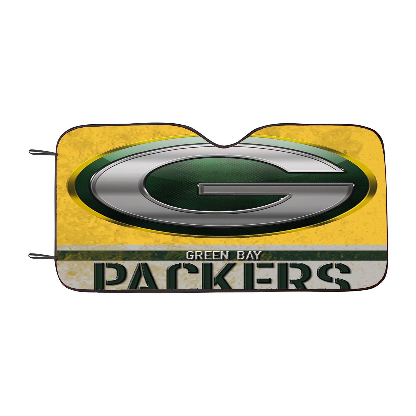 Green Bay Packers Football Logo Car Auto Sun Shade Windshield Cover