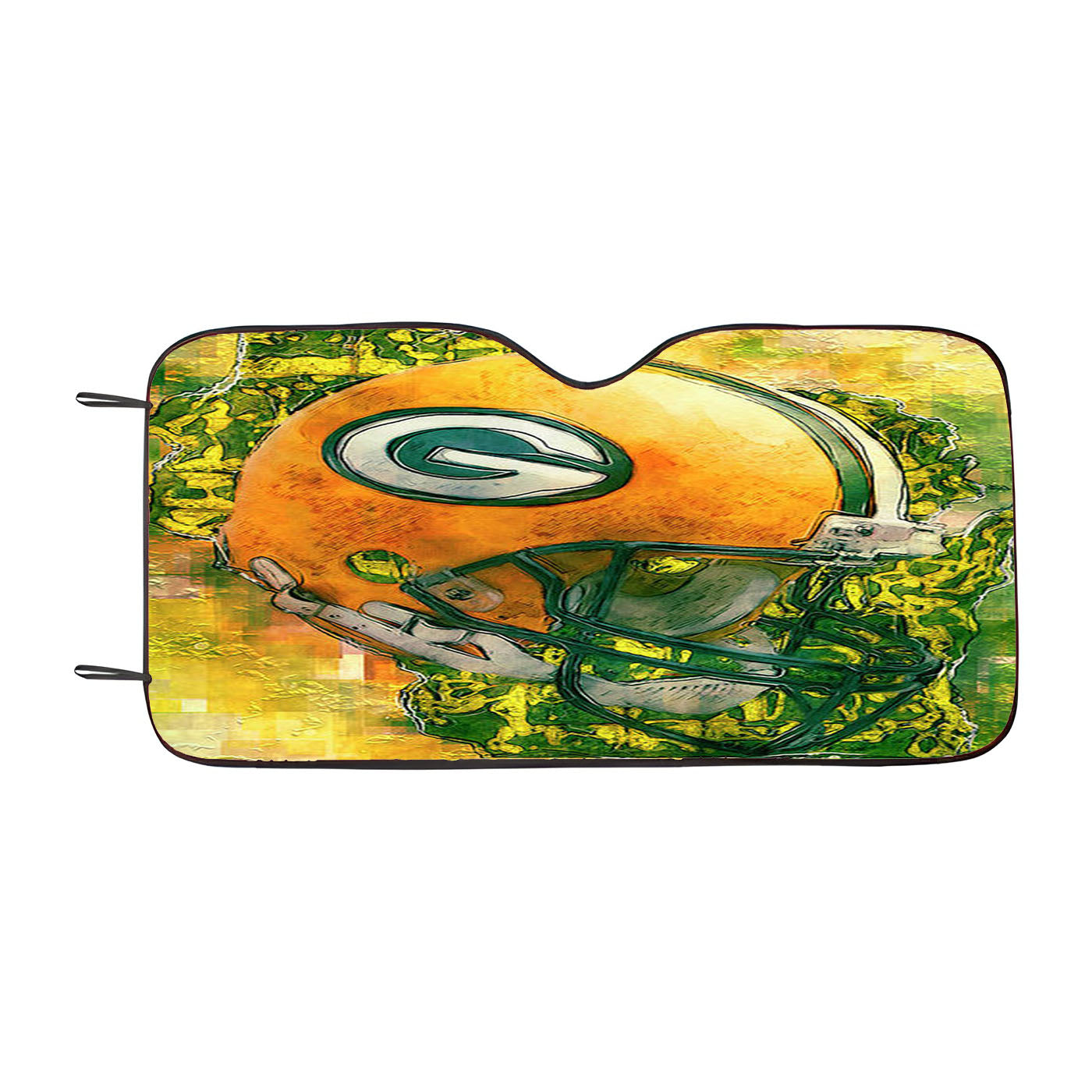 Green Bay Packers Line Car Auto Sun Shade Windshield Cover