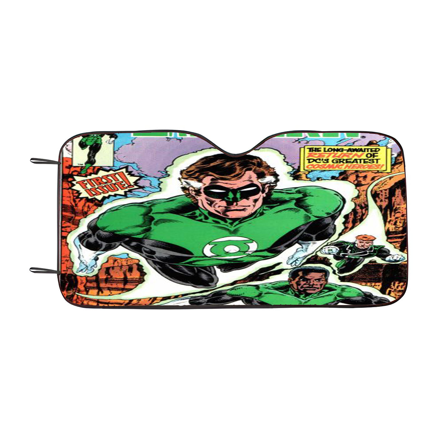 Green Lantern Hal Jordan Car Auto Sun Shade Windshield Cover