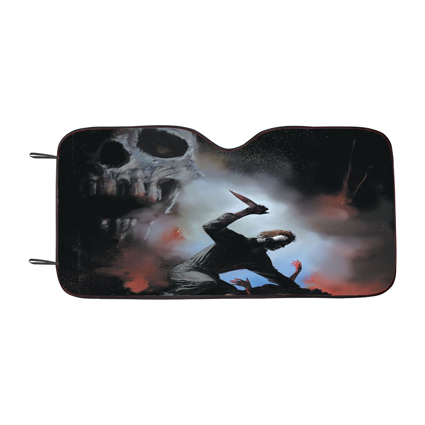 Halloween 2018 Killer Wallpaper Car Auto Sun Shade Windshield Cover