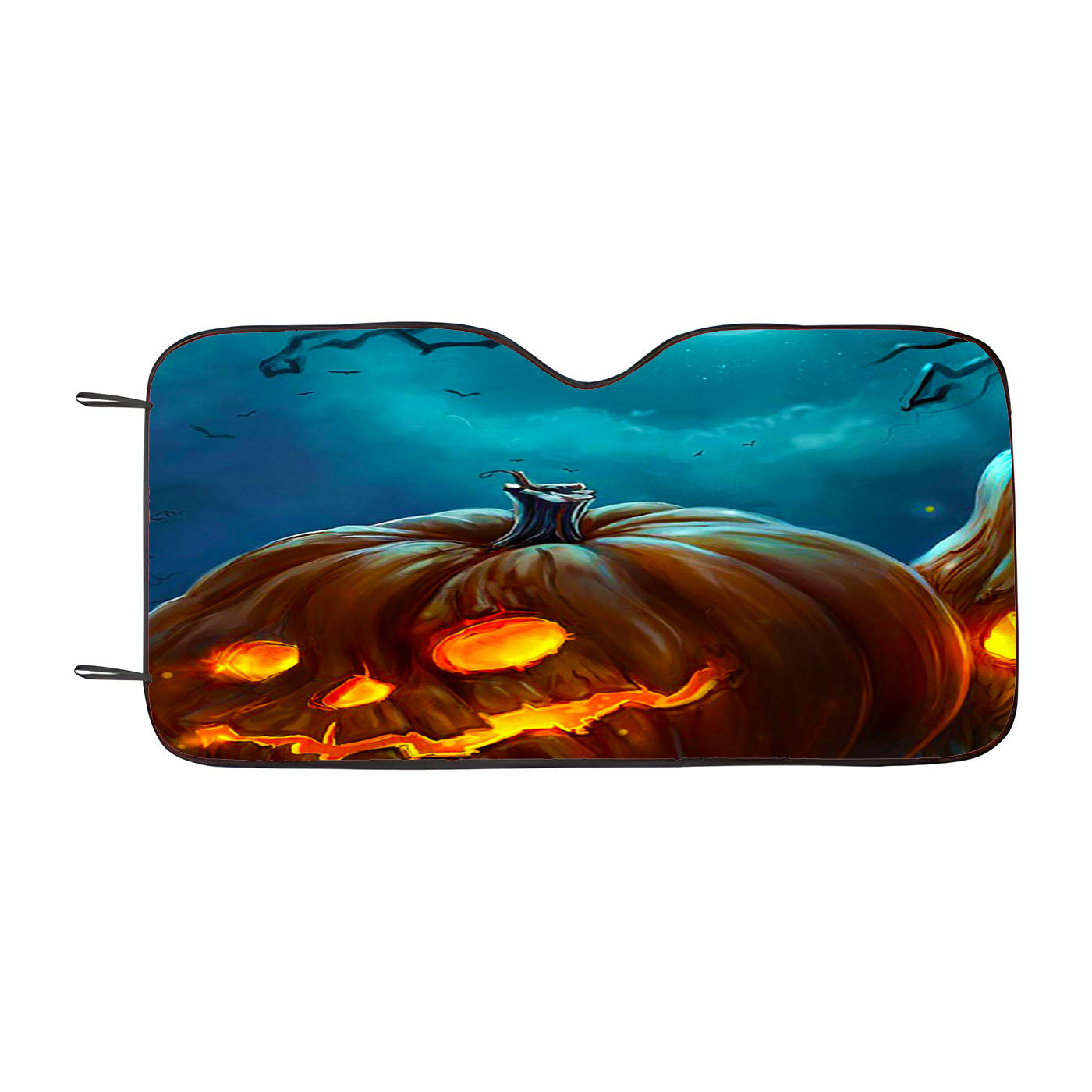Halloween Owls Car Auto Sun Shade Windshield Cover