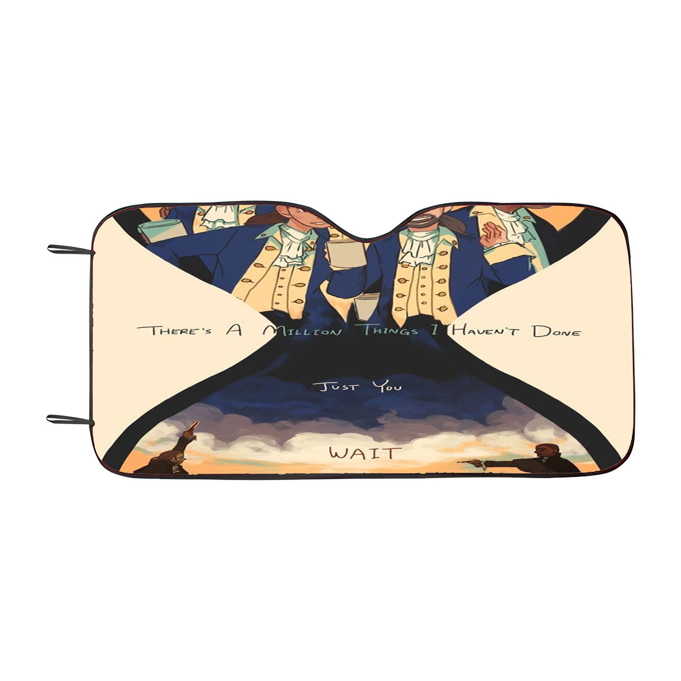 Hamilton Musical Car Auto Sun Shade Windshield Cover