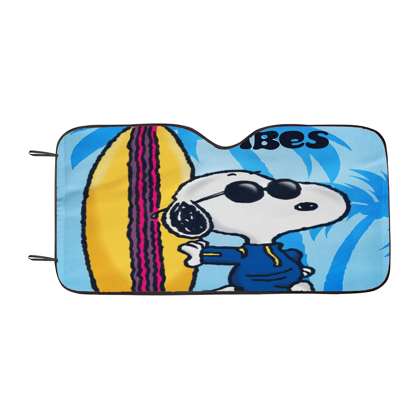 Home Peanuts Summer Beachhouse Car Auto Sun Shade Windshield Cover
