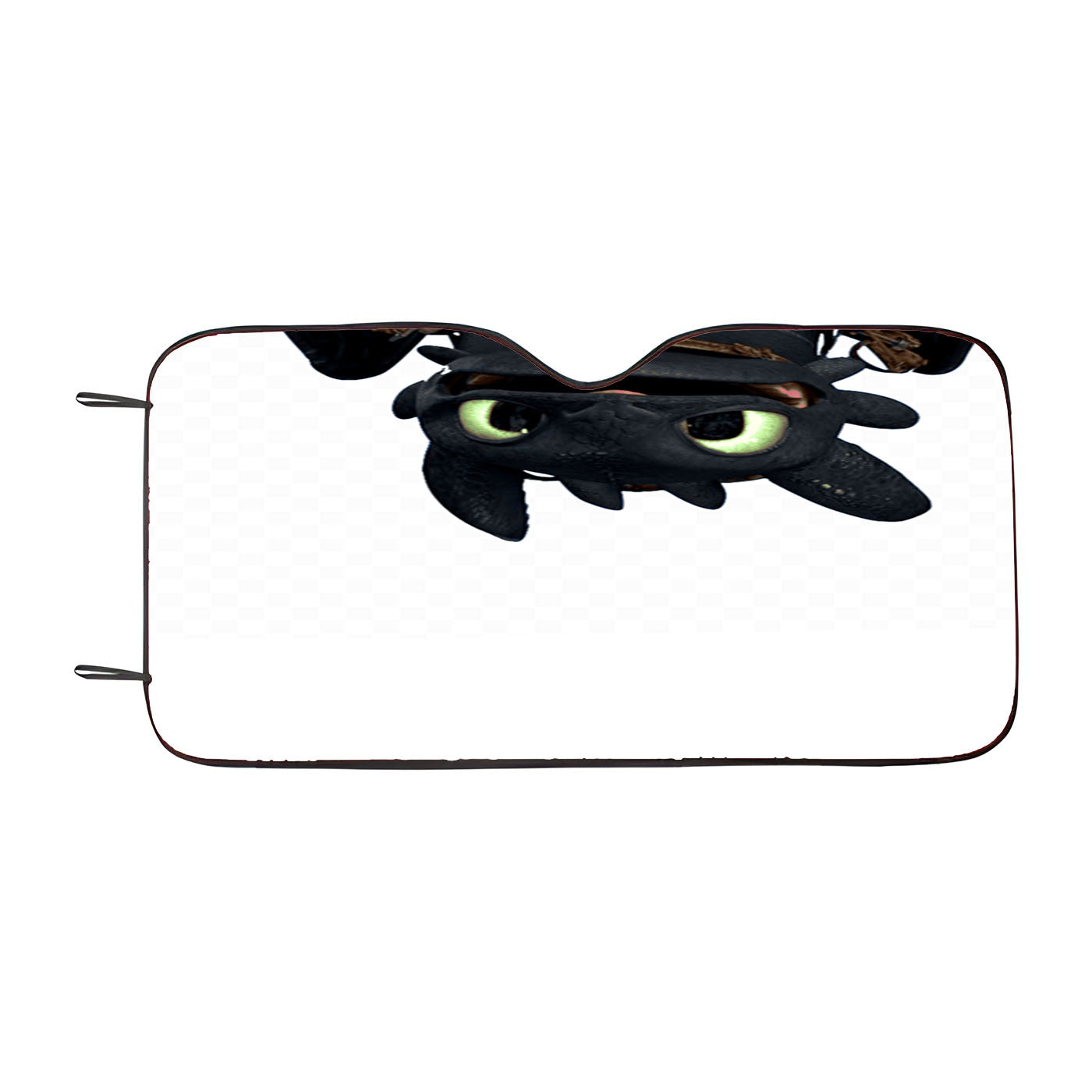 How To Train Your Dragon Toothless Dragon Upside Down Car Auto Sun Shade Windshield Cover