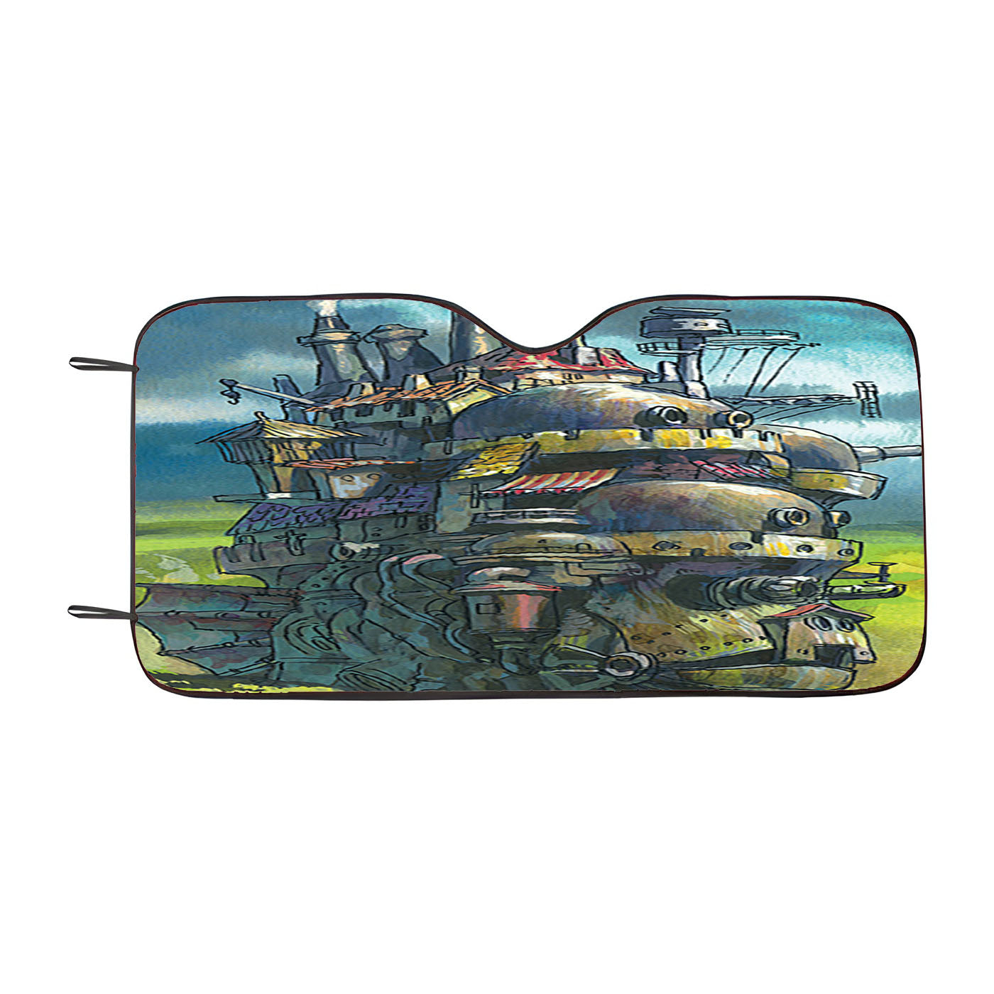 Howl'S Moving Castle Car Auto Sun Shade Windshield Cover