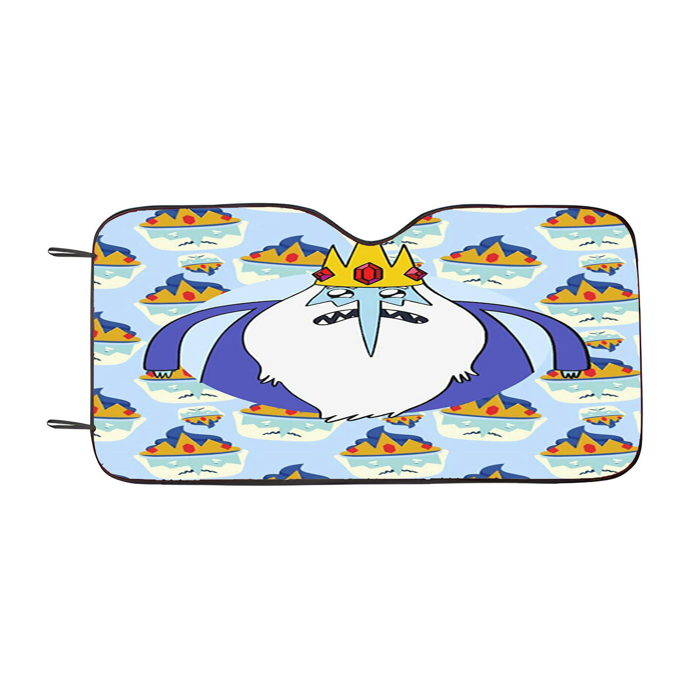 Ice King Cake Pattern Car Auto Sun Shade Windshield Cover