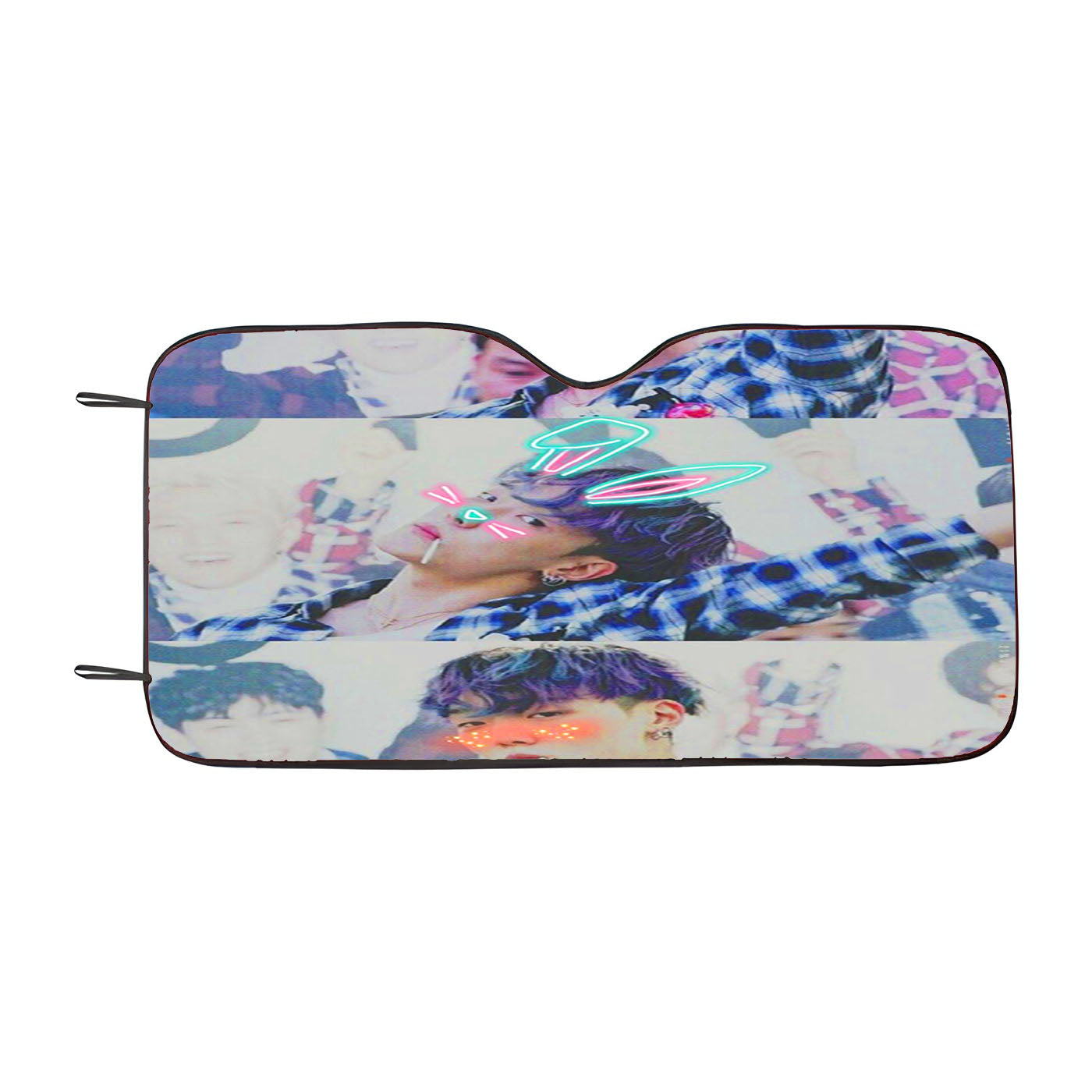 Ikon Bobby Cute Like Angel Car Auto Sun Shade Windshield Cover