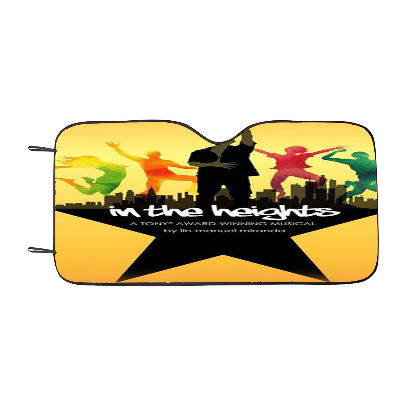 In The Heights Hamilton Broadway Musical Car Auto Sun Shade Windshield Cover