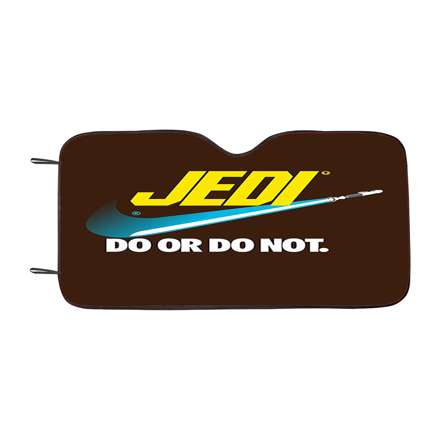 Jedi Do Or Do Not Car Auto Sun Shade Windshield Cover
