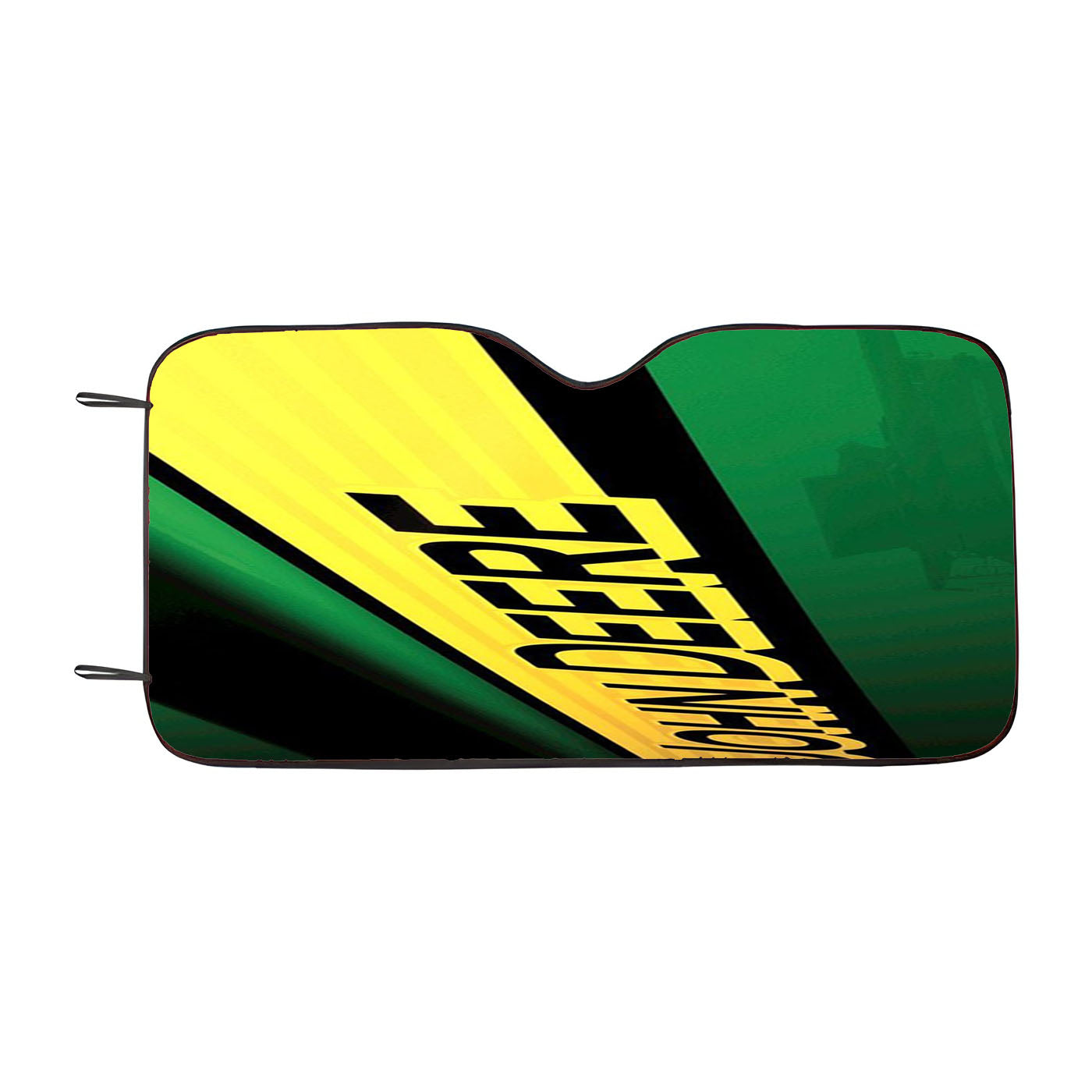 John Deere Green Yellow Car Auto Sun Shade Windshield Cover
