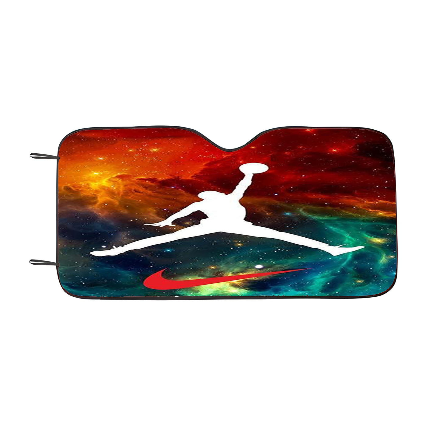 Jordan Pattern Car Auto Sun Shade Windshield Cover