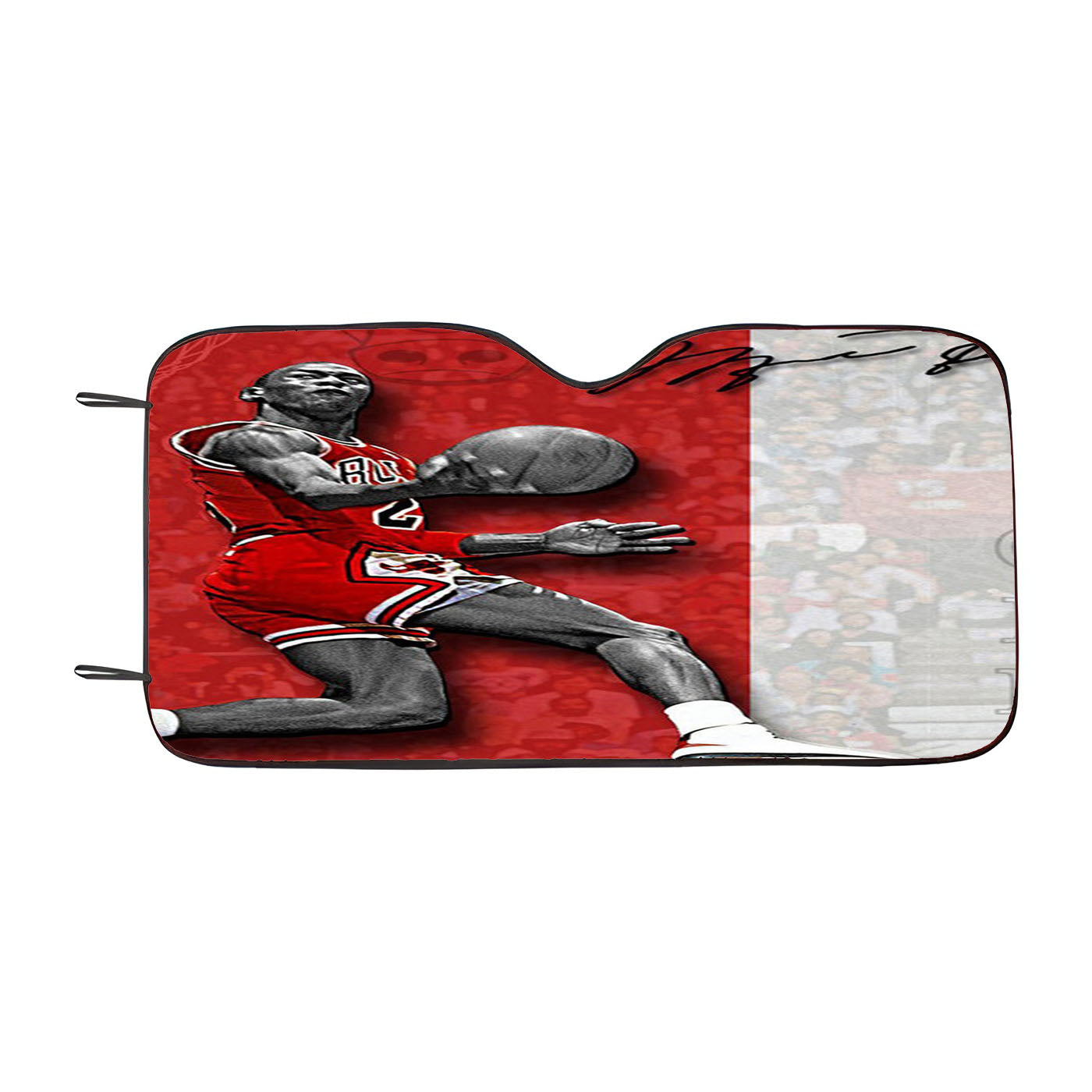 Jordan Retro 7 Raptors Print Car Auto Sun Shade Windshield Cover