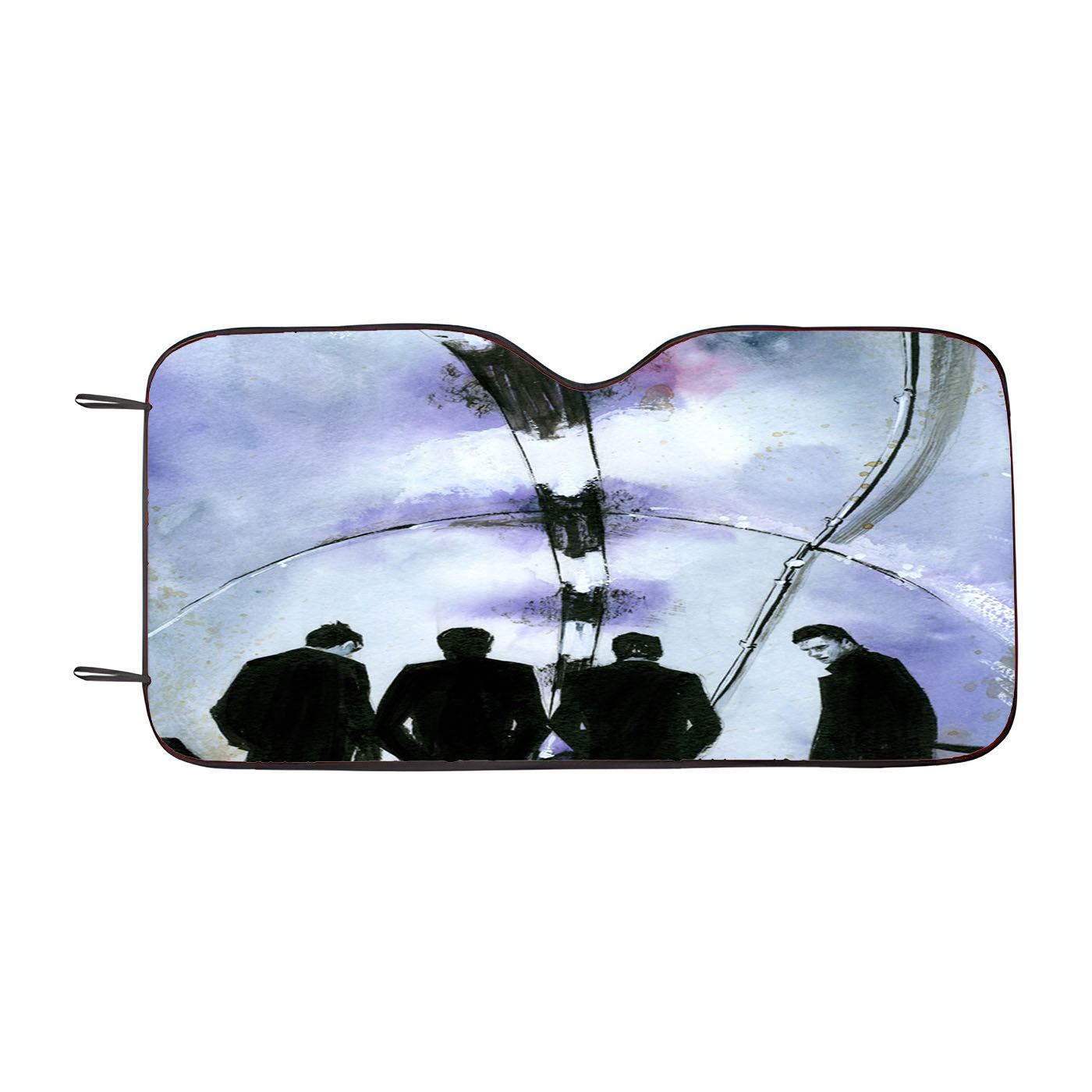 Joy Division Art Watercolor Car Auto Sun Shade Windshield Cover