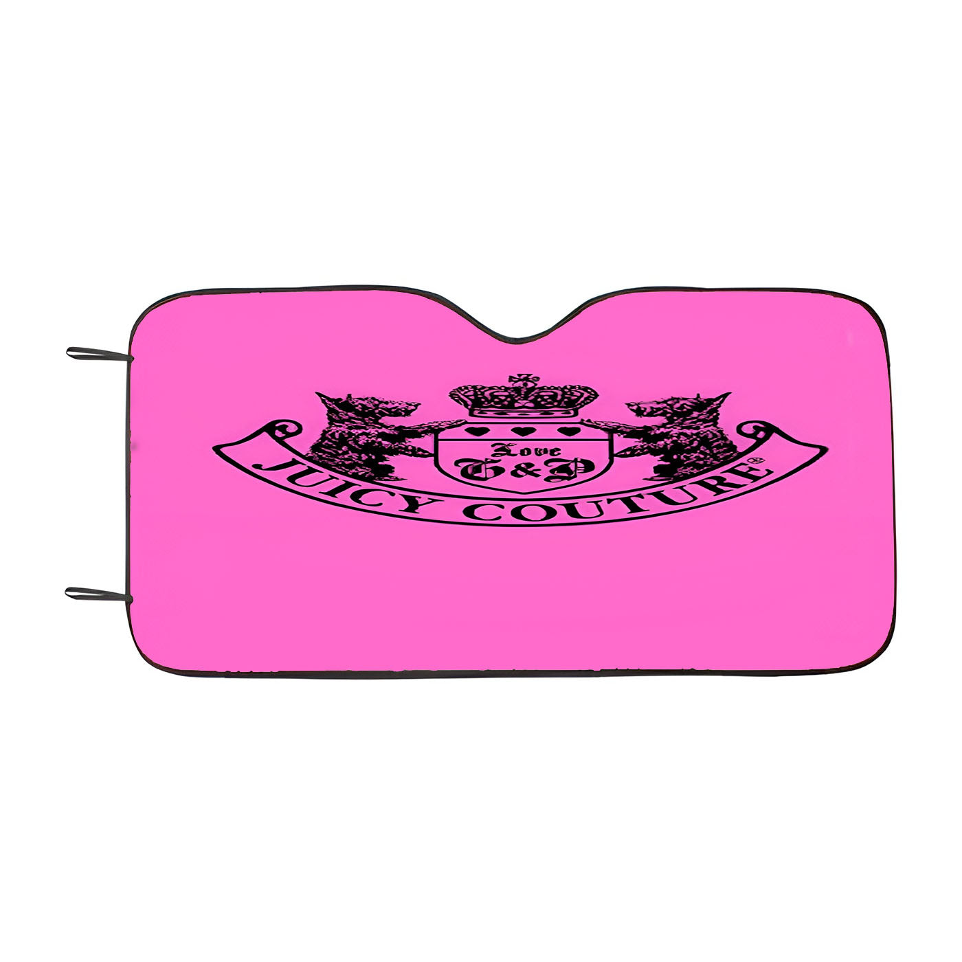 Juicy Couture Car Auto Sun Shade Windshield Cover