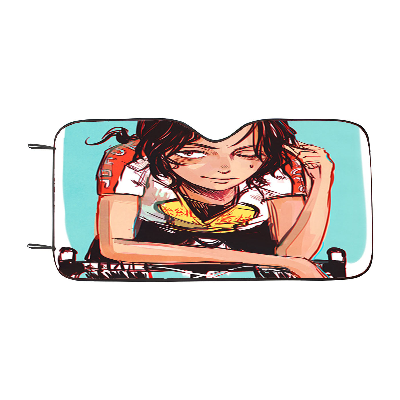 Junta Teshima Yowamushi Pedal Car Auto Sun Shade Windshield Cover