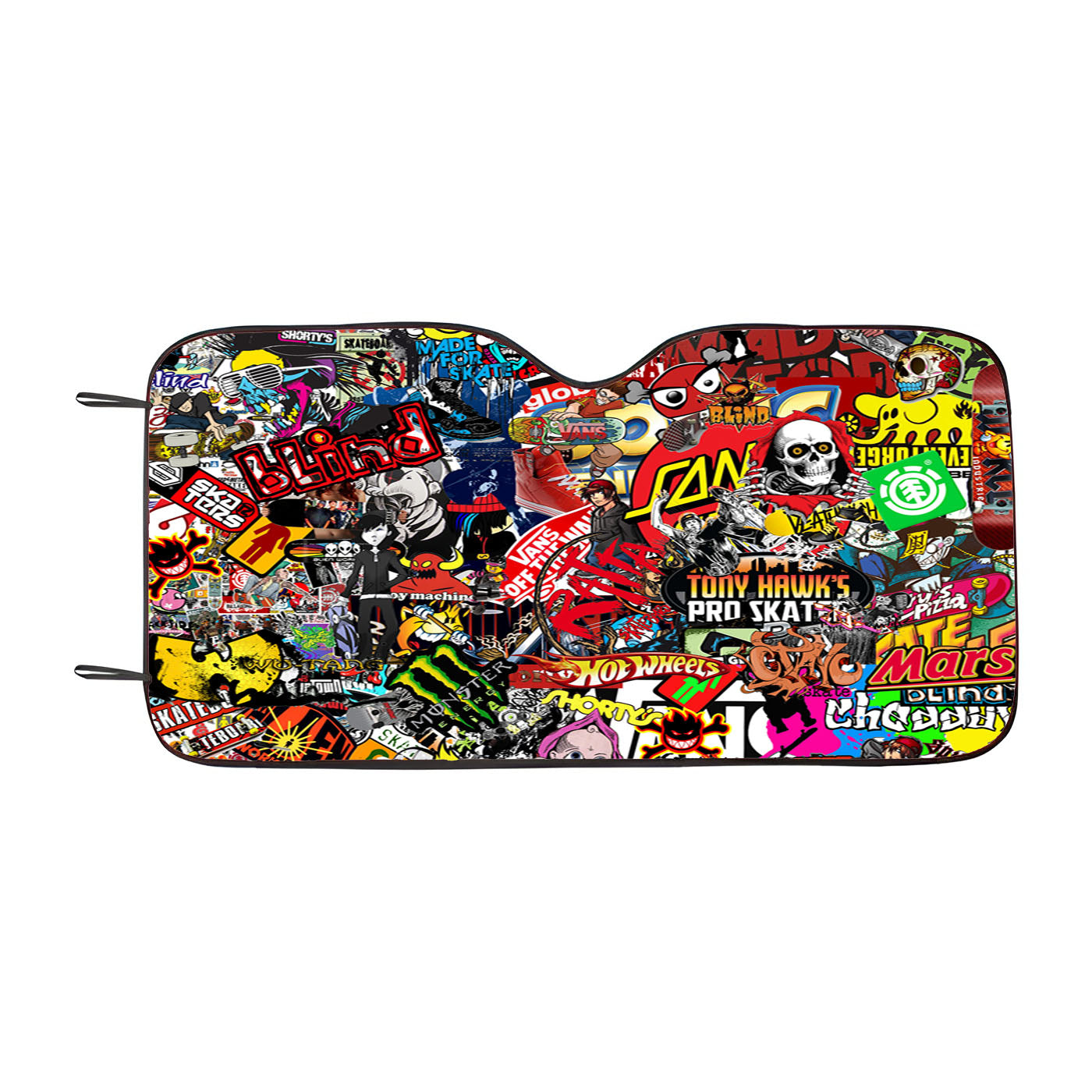 Kate Sticker Bomb Collection Car Auto Sun Shade Windshield Cover