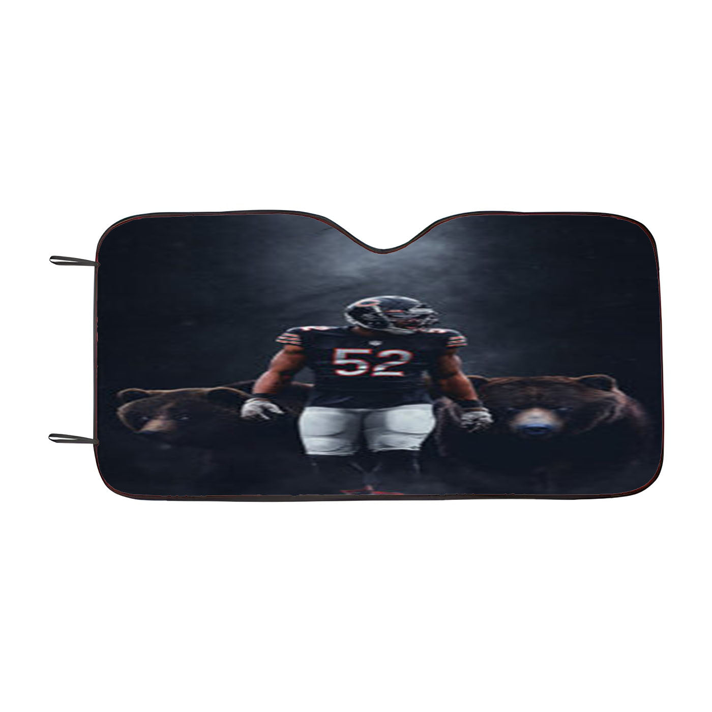 Khalil Mack Chicago Bears Car Auto Sun Shade Windshield Cover