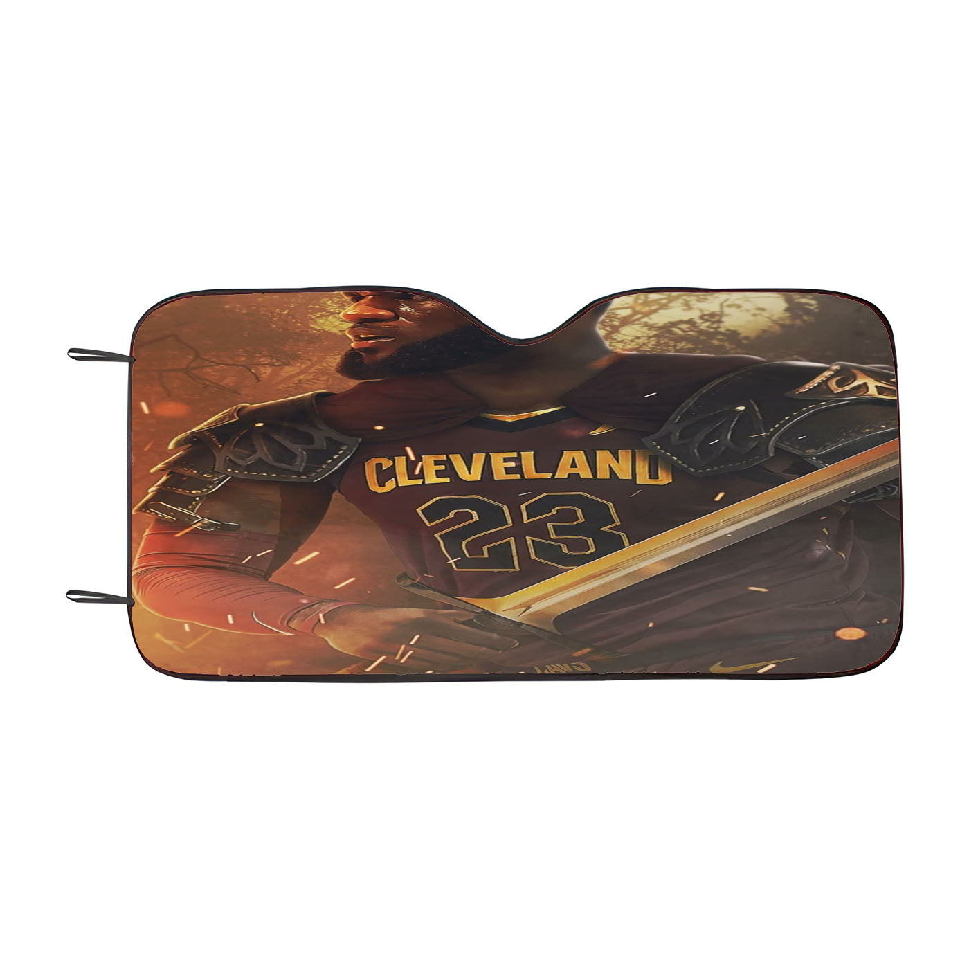 King Lebron James Game Of Thrones Nba Car Auto Sun Shade Windshield Cover
