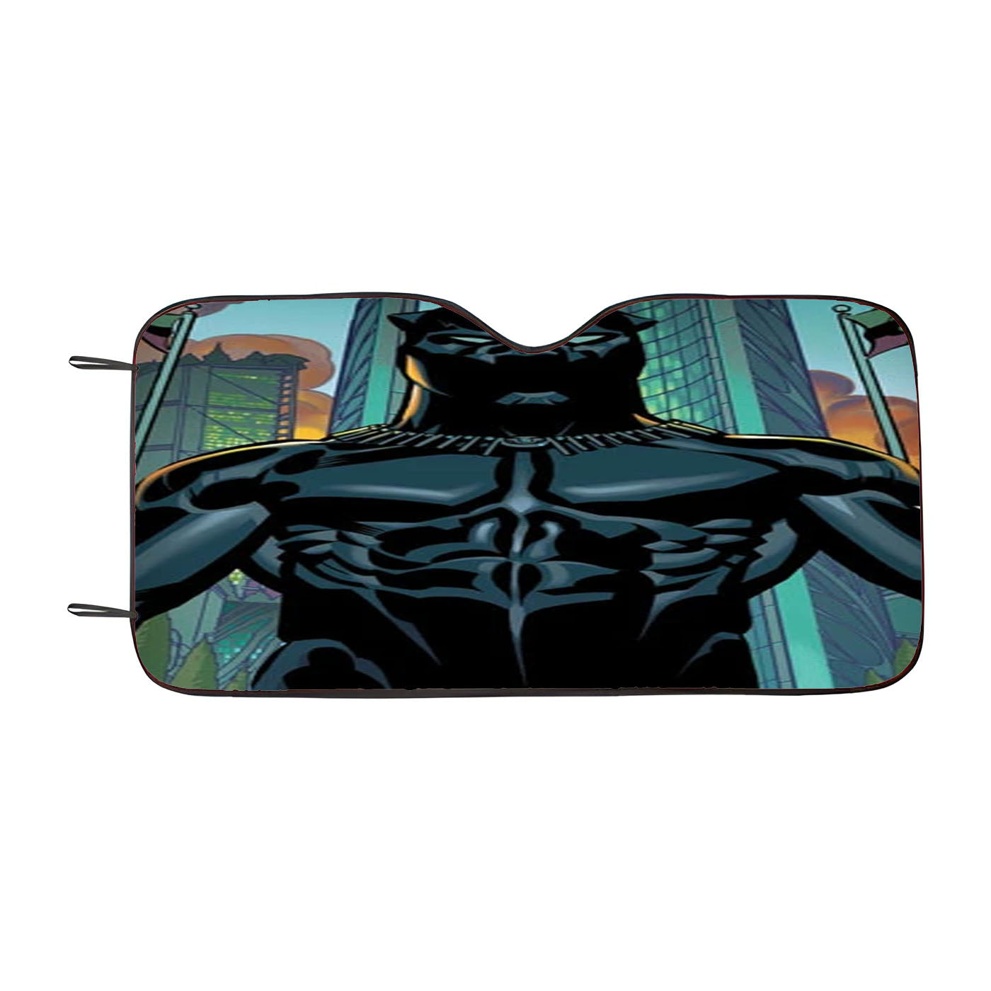 King Of Wakanda Black Panther Car Auto Sun Shade Windshield Cover