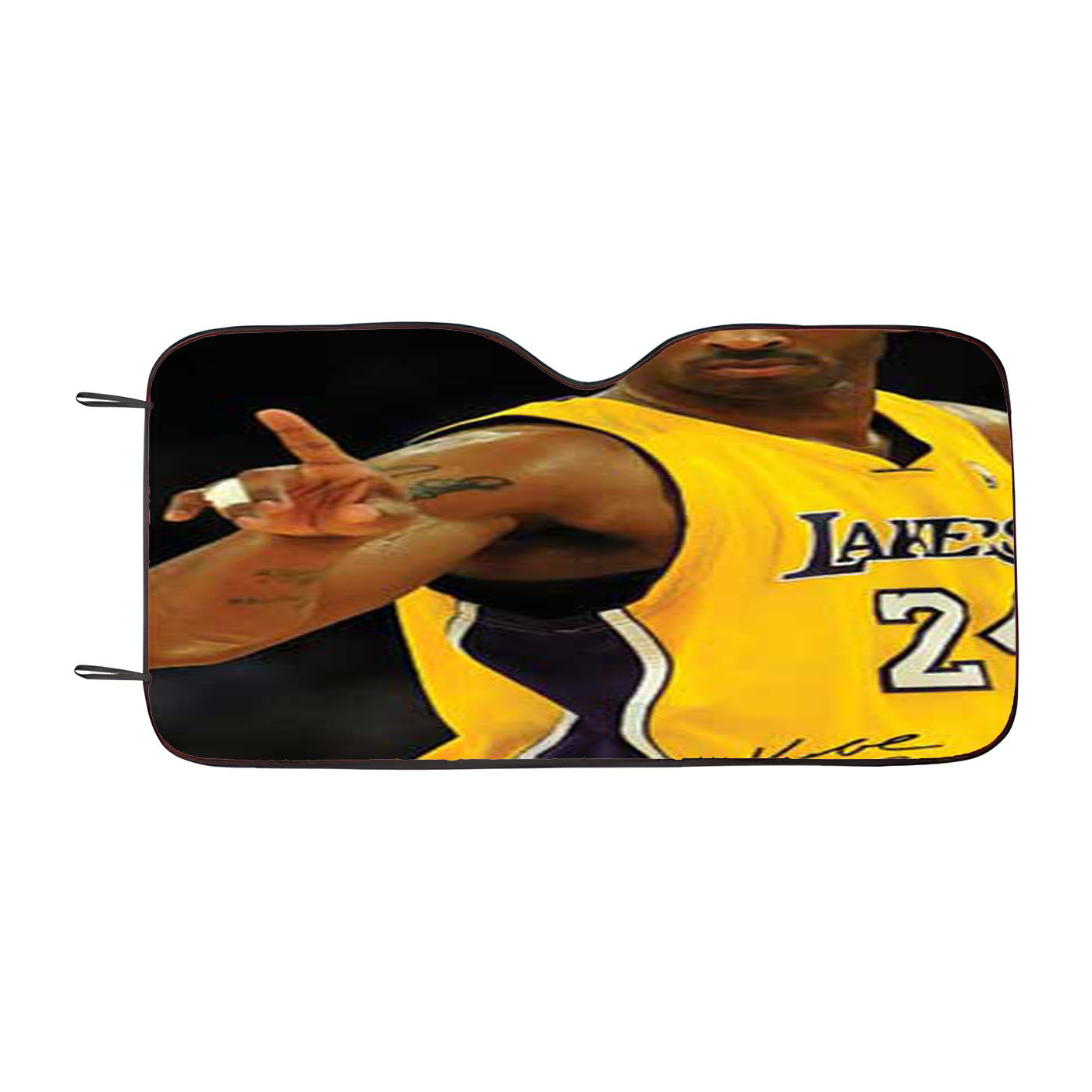 Kobe Bryant Purple Symbol Car Auto Sun Shade Windshield Cover