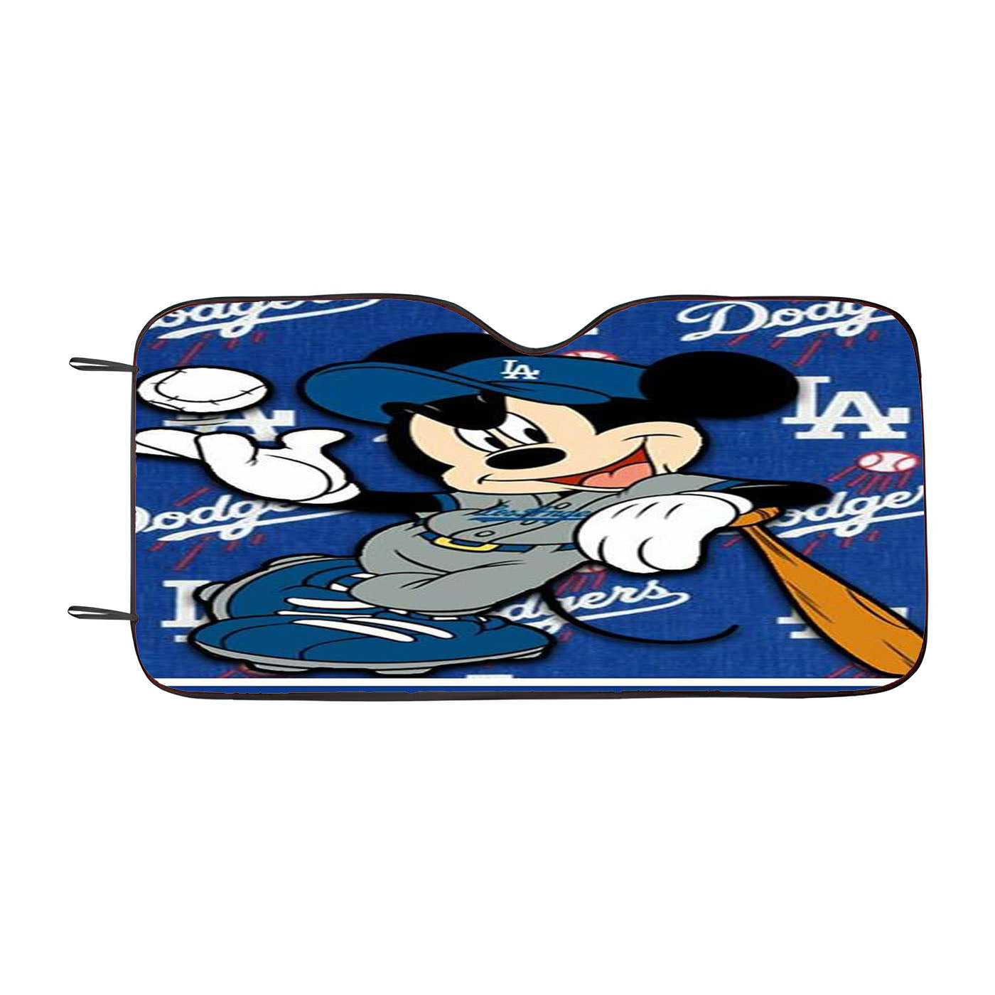 La Dodgers X Mickey Mouse Car Auto Sun Shade Windshield Cover