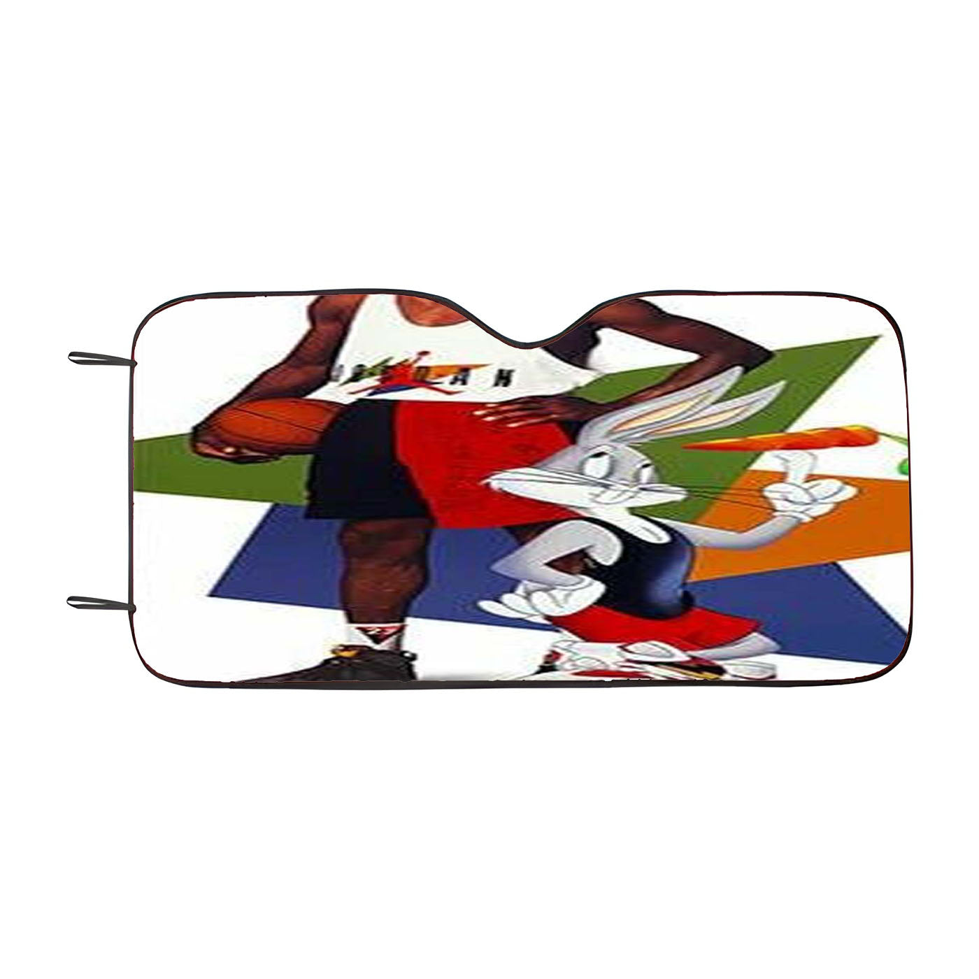 Looney Tunes Nike Michael Jordan Car Auto Sun Shade Windshield Cover