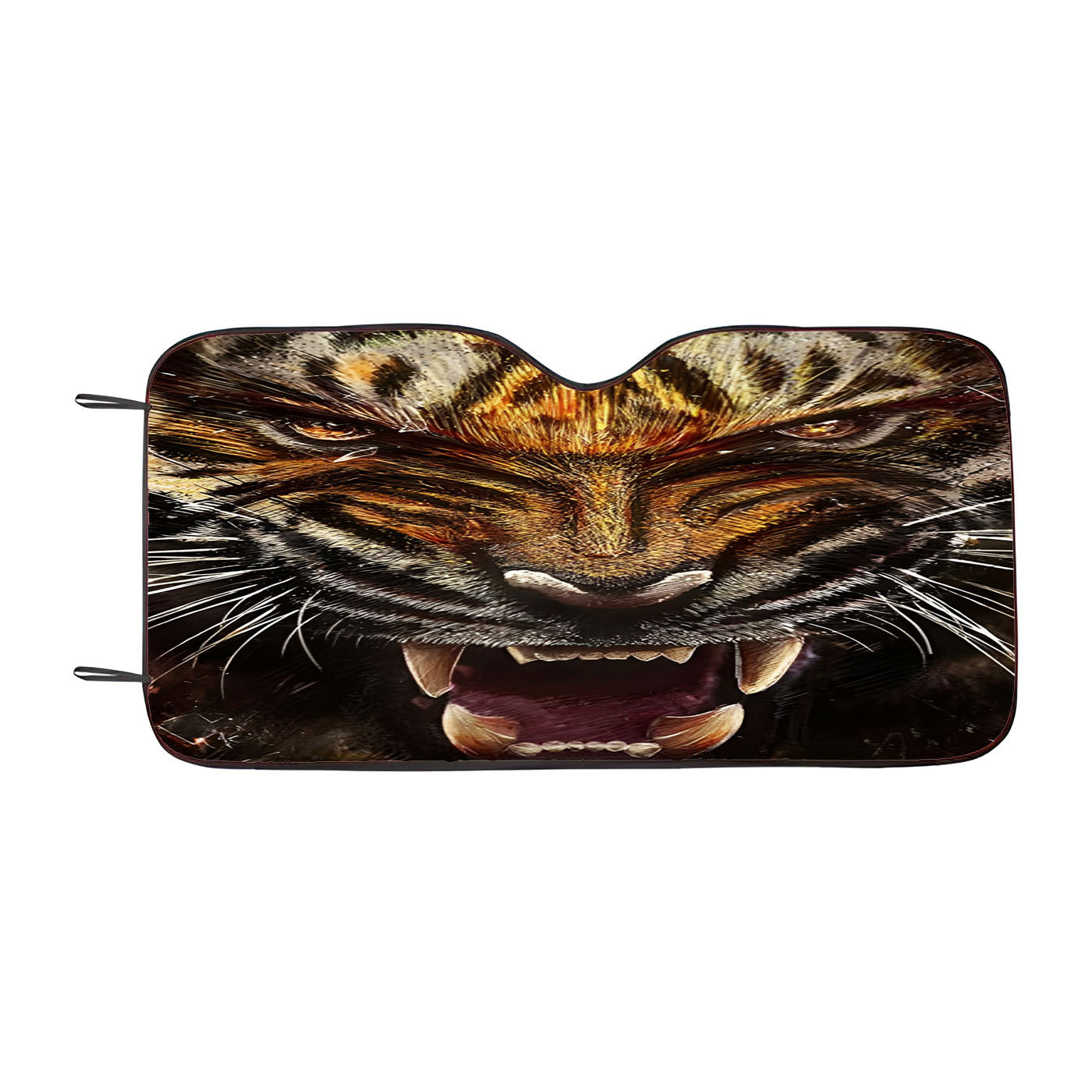 Lsu Tigers Eye Nike Logo Car Auto Sun Shade Windshield Cover