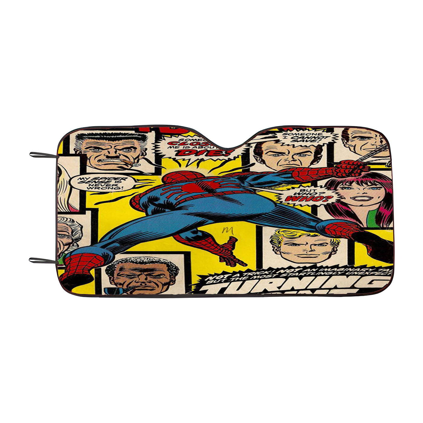 Marvel Comics The Amazing Spider Man Car Auto Sun Shade Windshield Cover