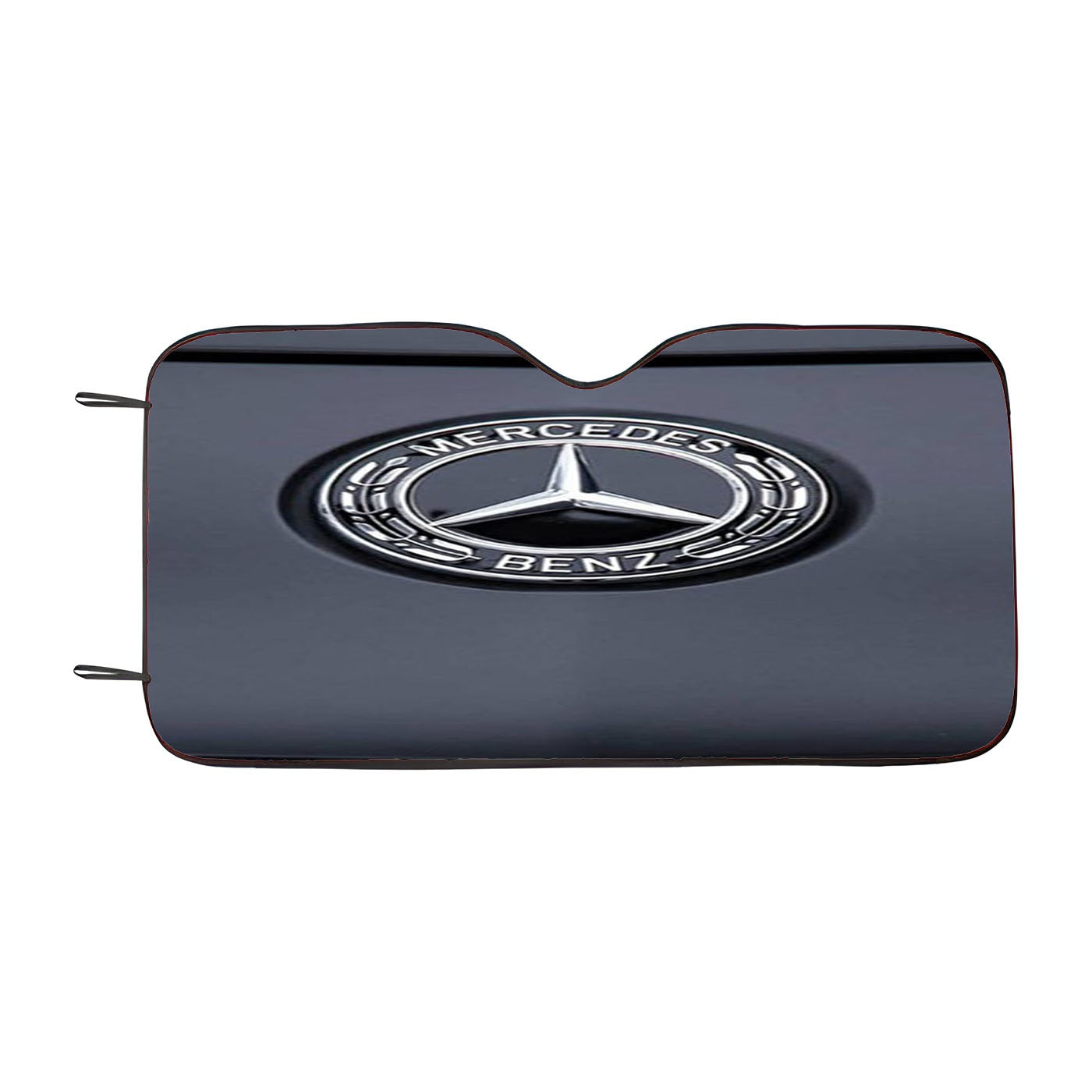 Mercedes Benz Emblem Car Auto Sun Shade Windshield Cover