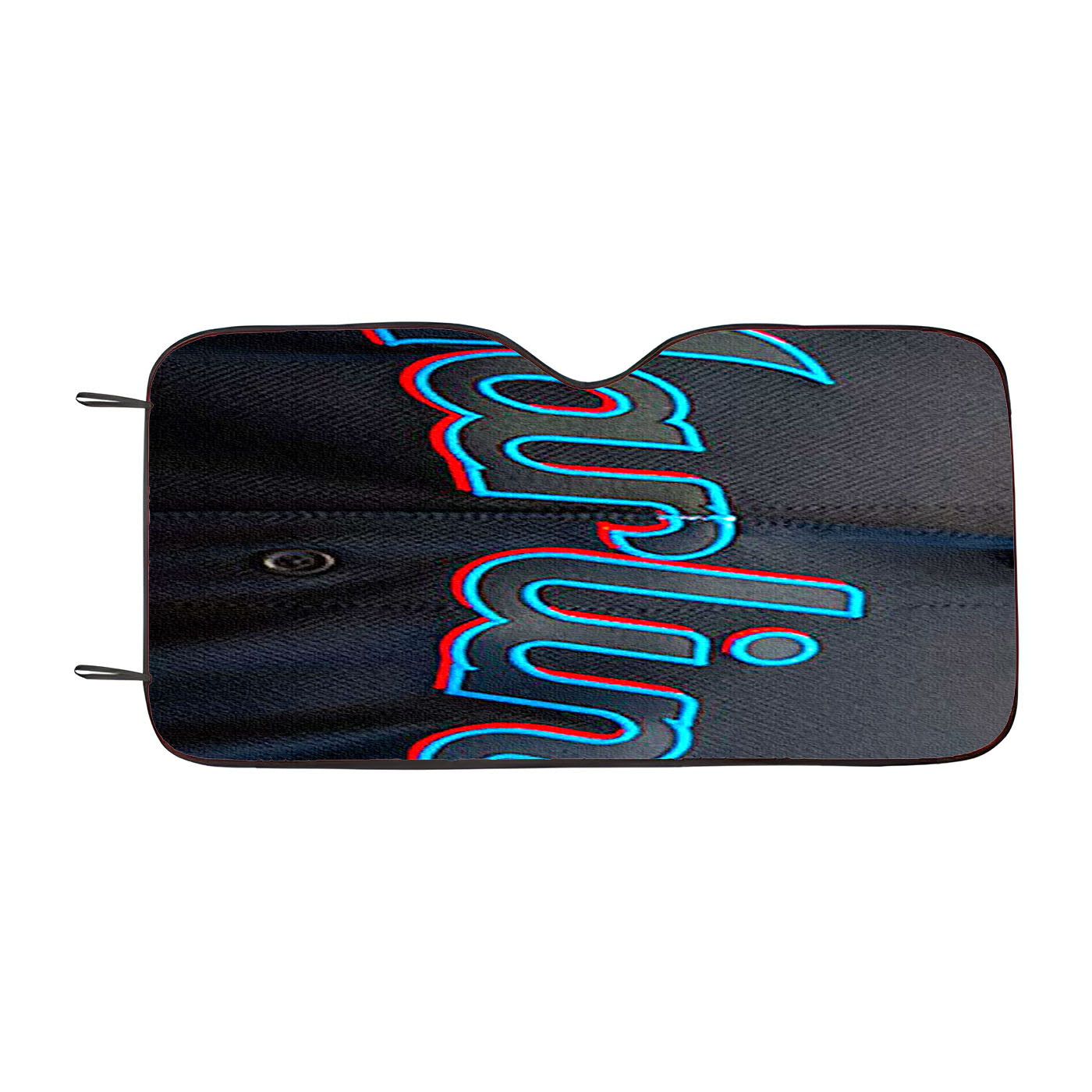 Miami Marlins Baseball Jersey Car Auto Sun Shade Windshield Cover