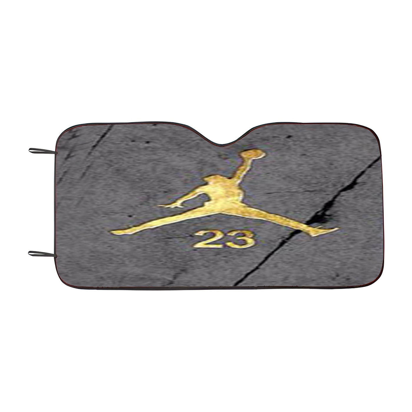 Michael Jordan 23 Red Car Auto Sun Shade Windshield Cover