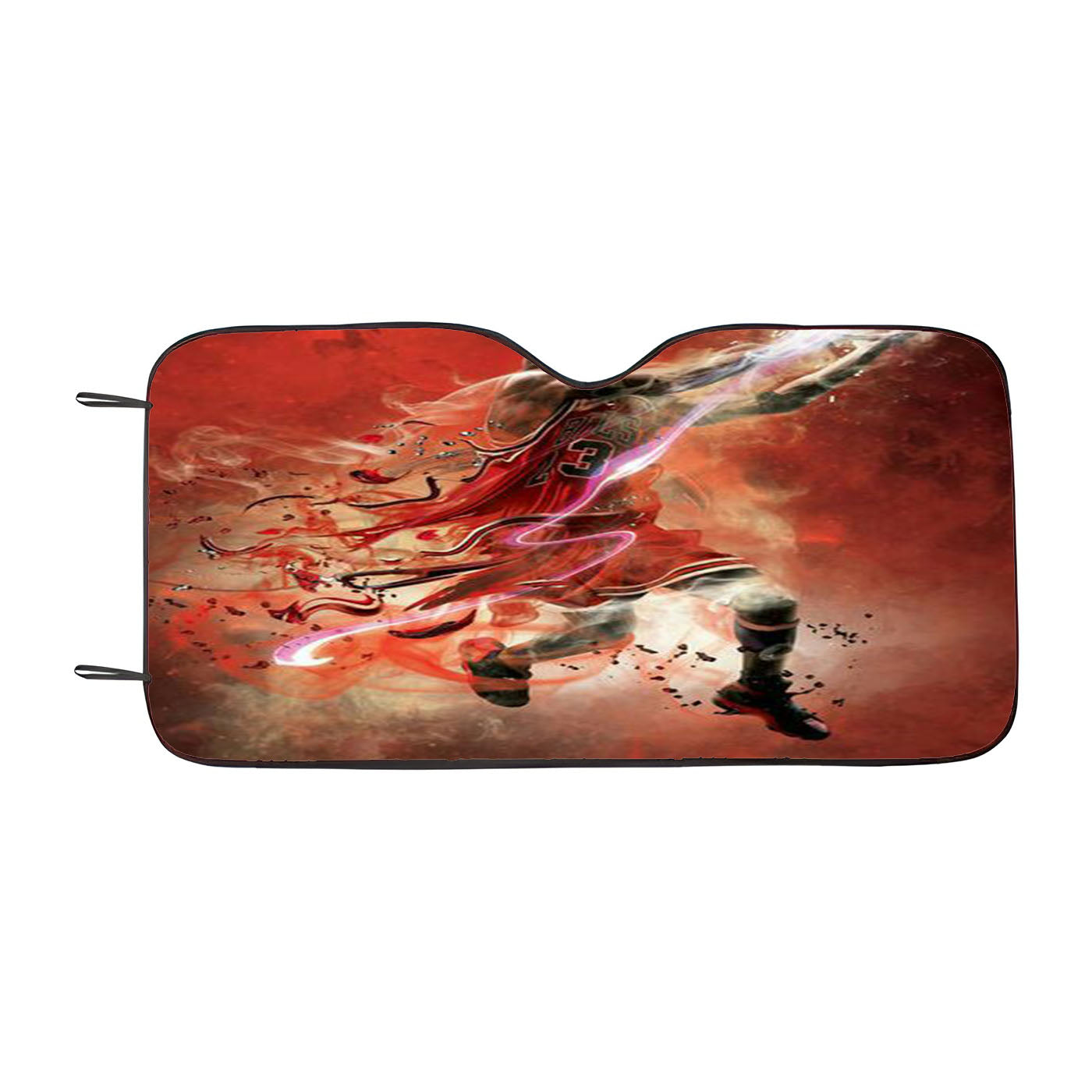 Michael Jordan Slamdunk Car Auto Sun Shade Windshield Cover