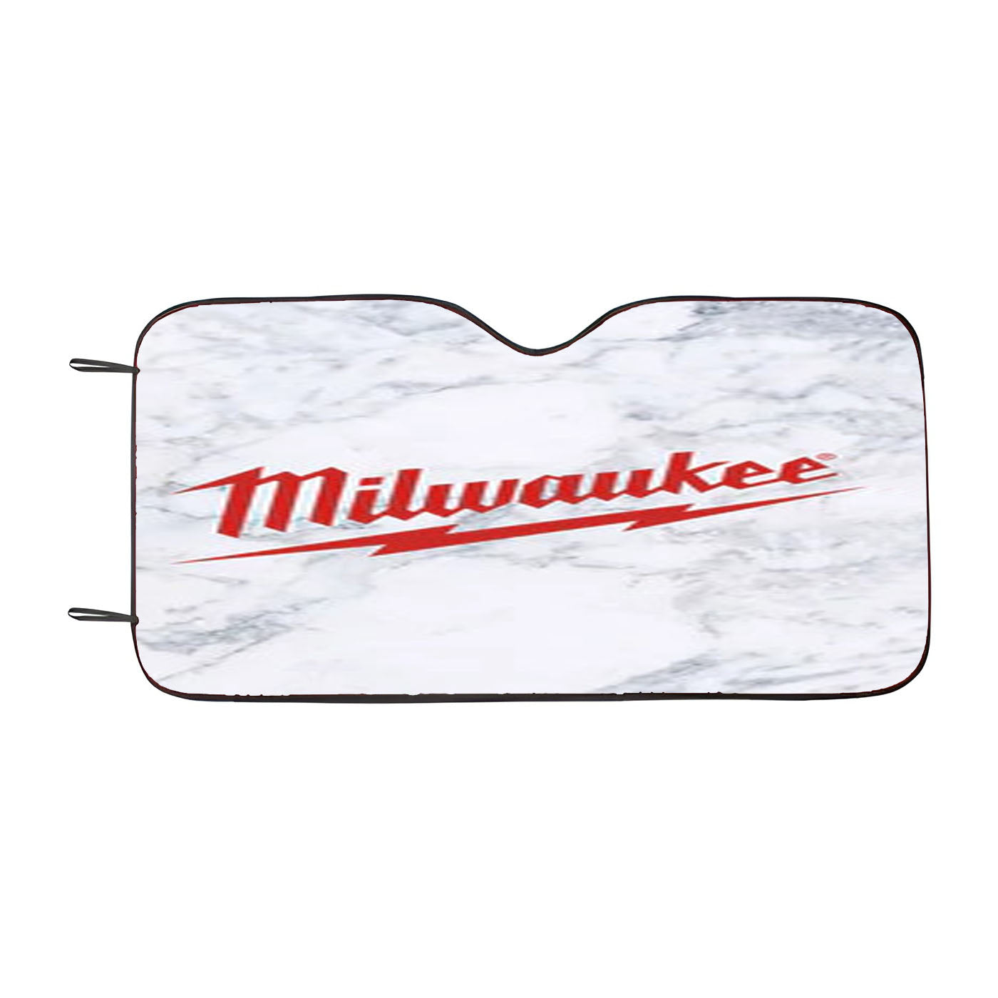 Milwaukee Tools Logo Car Auto Sun Shade Windshield Cover