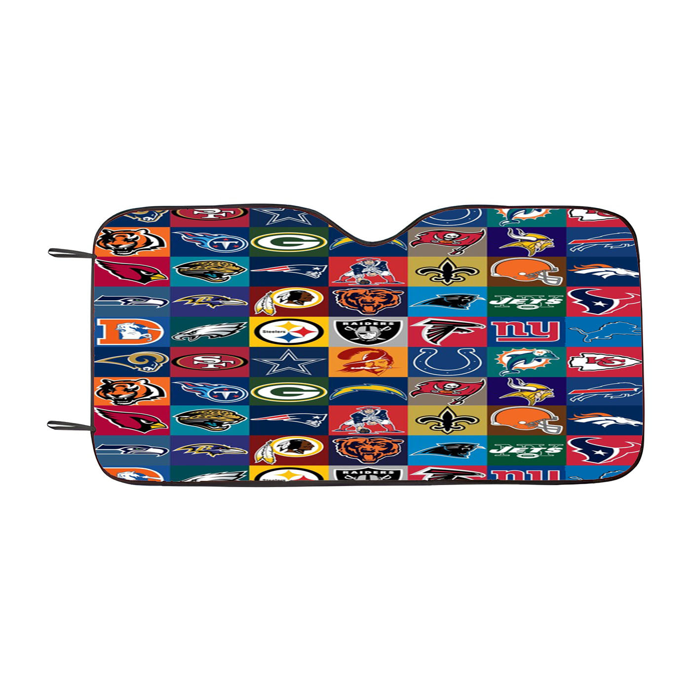 Nfl Teams Logo Collage Collection Car Auto Sun Shade Windshield Cover