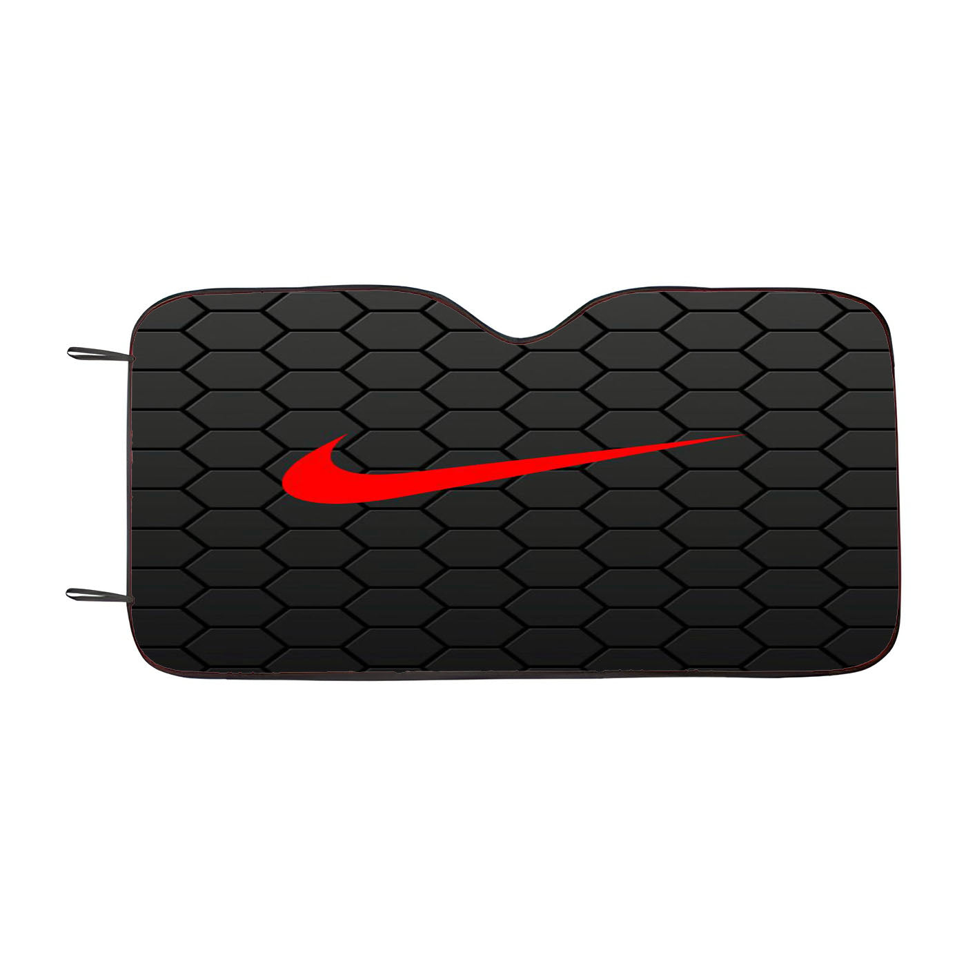 Nike Carbon Car Auto Sun Shade Windshield Cover
