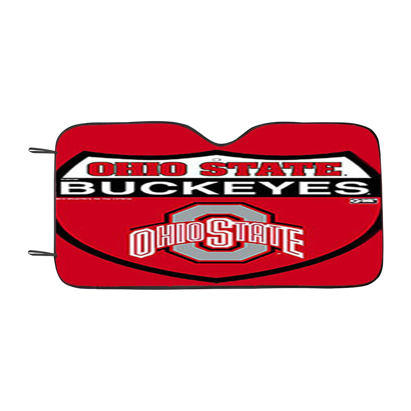 Ohio State Buckeyes University Car Auto Sun Shade Windshield Cover