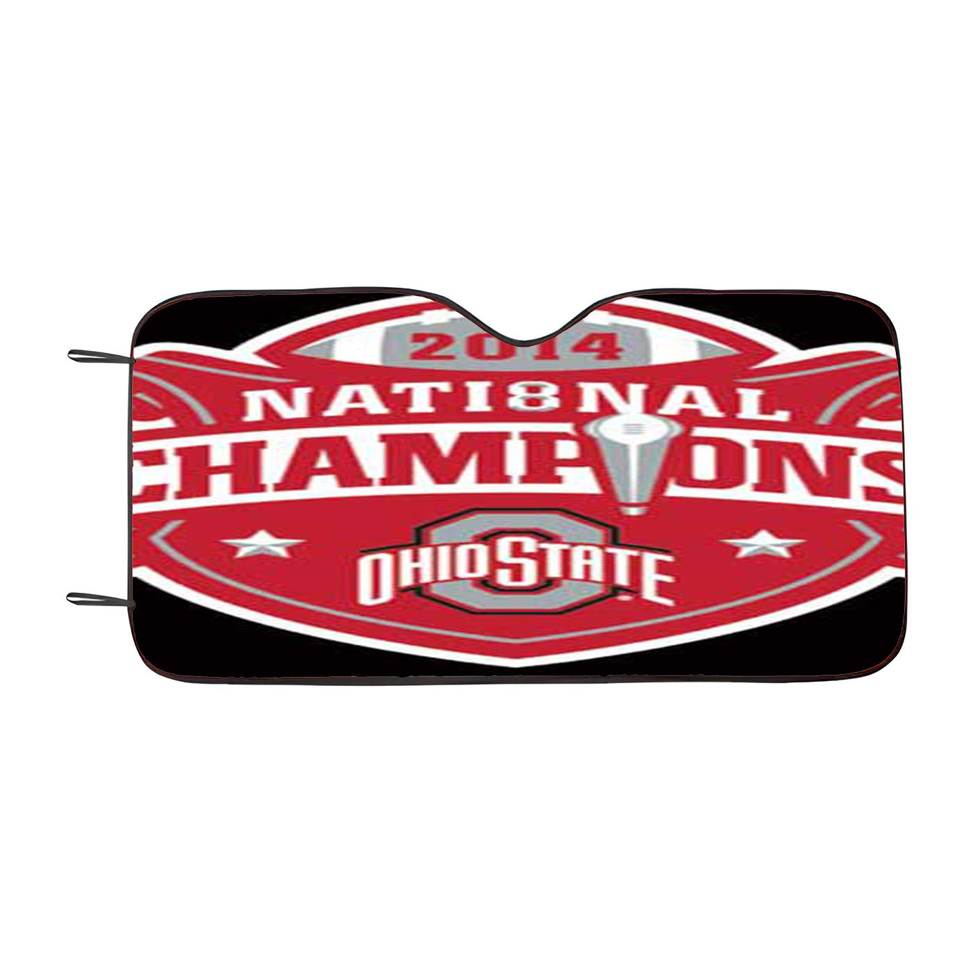 Ohio State Champ Logo Car Auto Sun Shade Windshield Cover