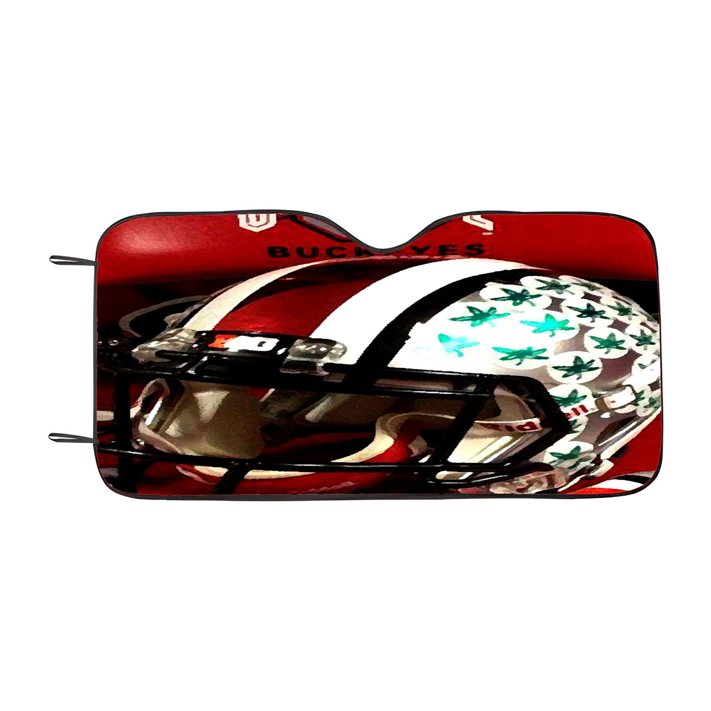 Ohio State Watch Buckeyes Fossil Mens Car Auto Sun Shade Windshield Cover