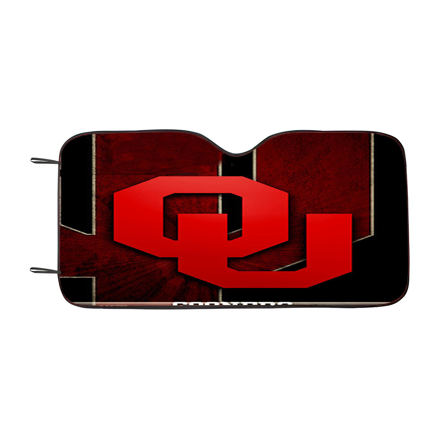 Oklahoma Sooners 4 Car Auto Sun Shade Windshield Cover