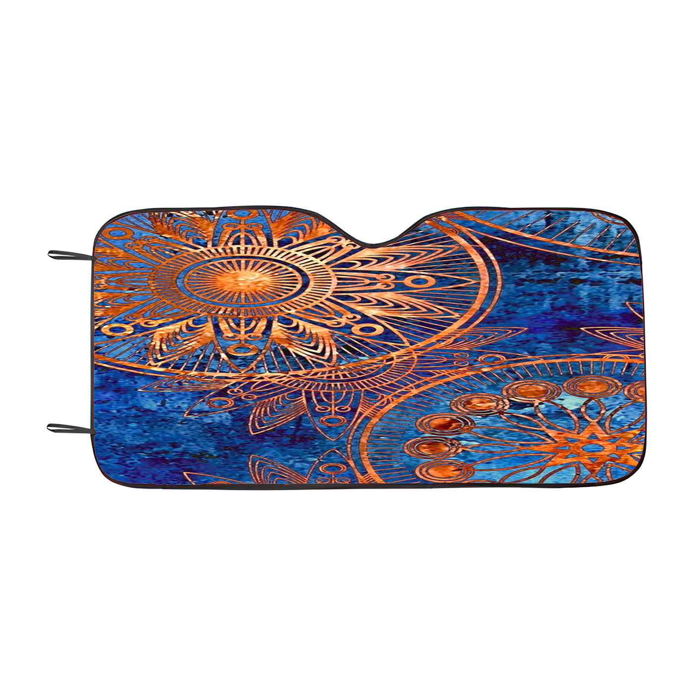 Old Mandala Printing Christmas Gifts Car Auto Sun Shade Windshield Cover