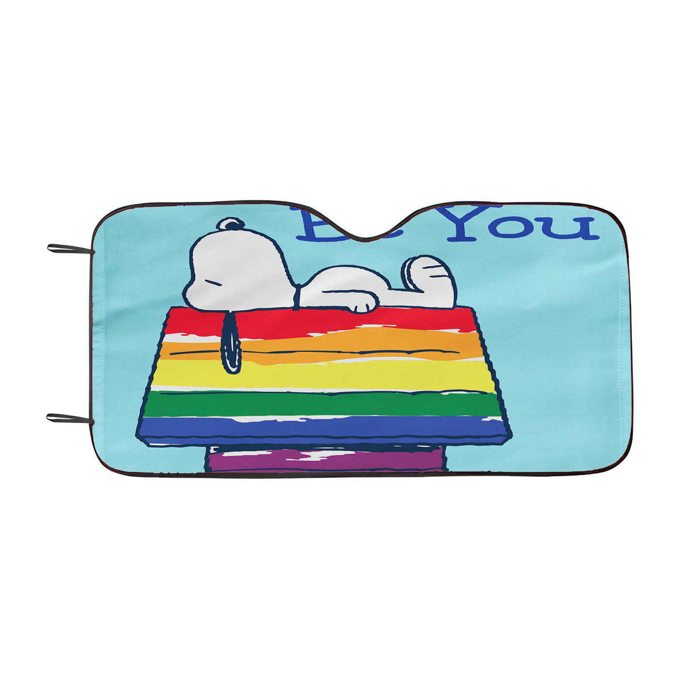 Peanuts Be Yourself Woodstock Car Auto Sun Shade Windshield Cover