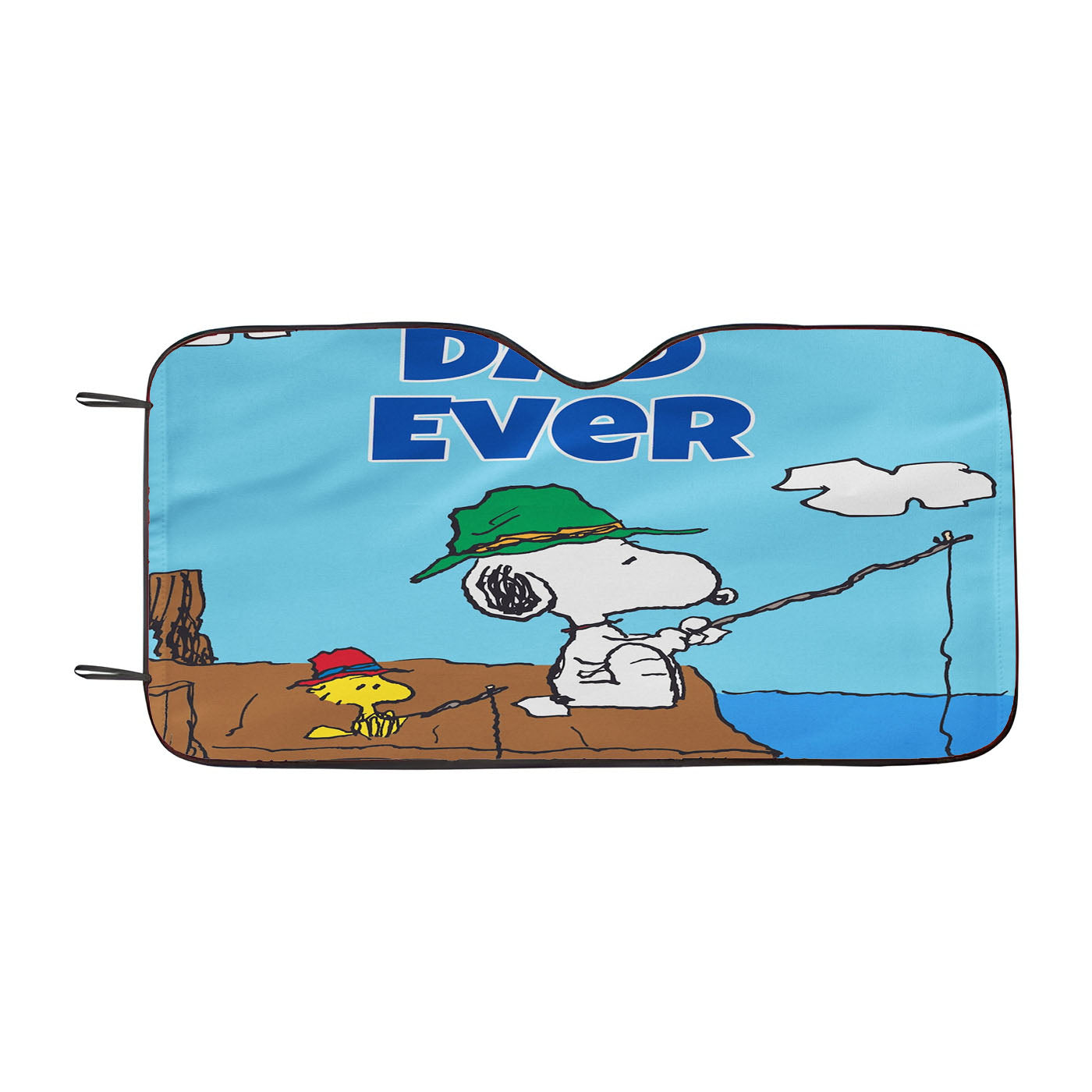 Peanuts Blowing Dandelions Car Auto Sun Shade Windshield Cover
