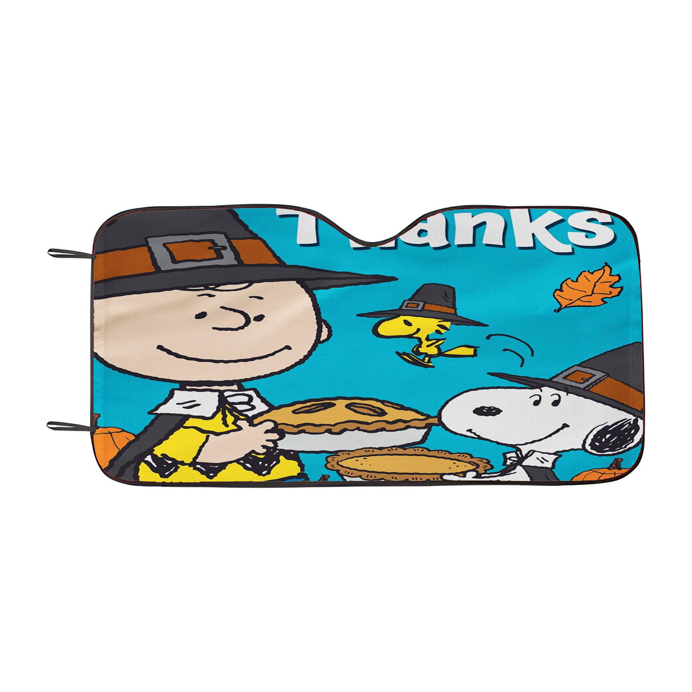 Peanuts Charlie Brown Blue Car Auto Sun Shade Windshield Cover