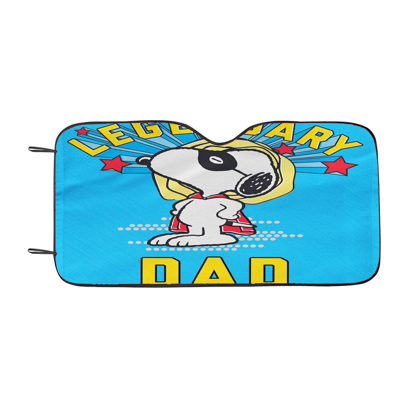 Peanuts Merry Christmas Snoopy Sleigh Car Auto Sun Shade Windshield Cover
