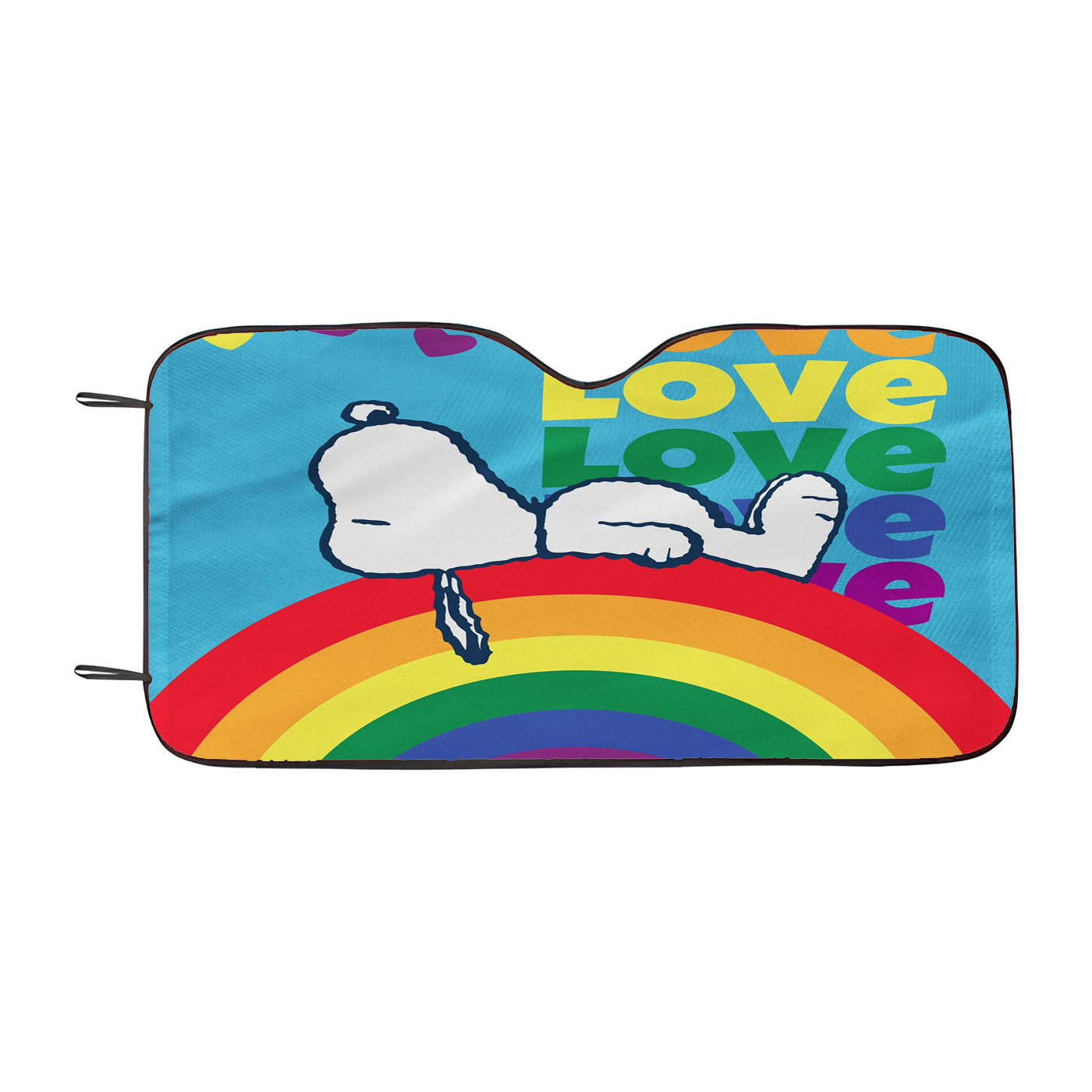 Peanuts Reach For The Stars Snoopy Car Auto Sun Shade Windshield Cover